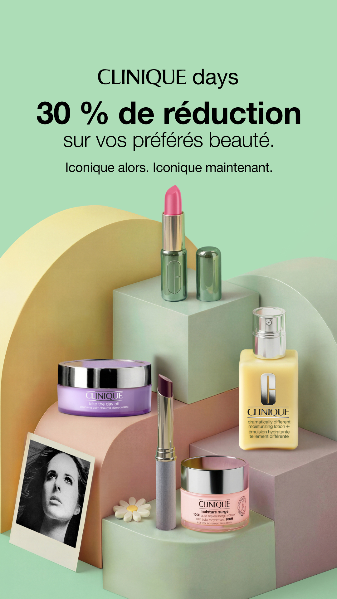 Clinique Facebook ad