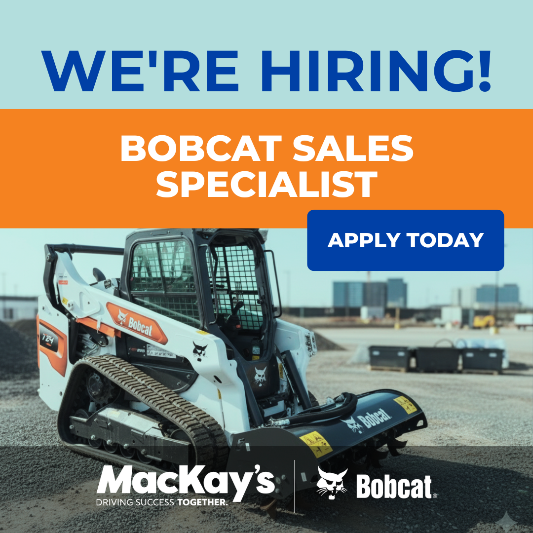 MacKay's Truck & Trailer Center Ltd. Facebook ad: Bobcat Sales Specialist | Moncton location
