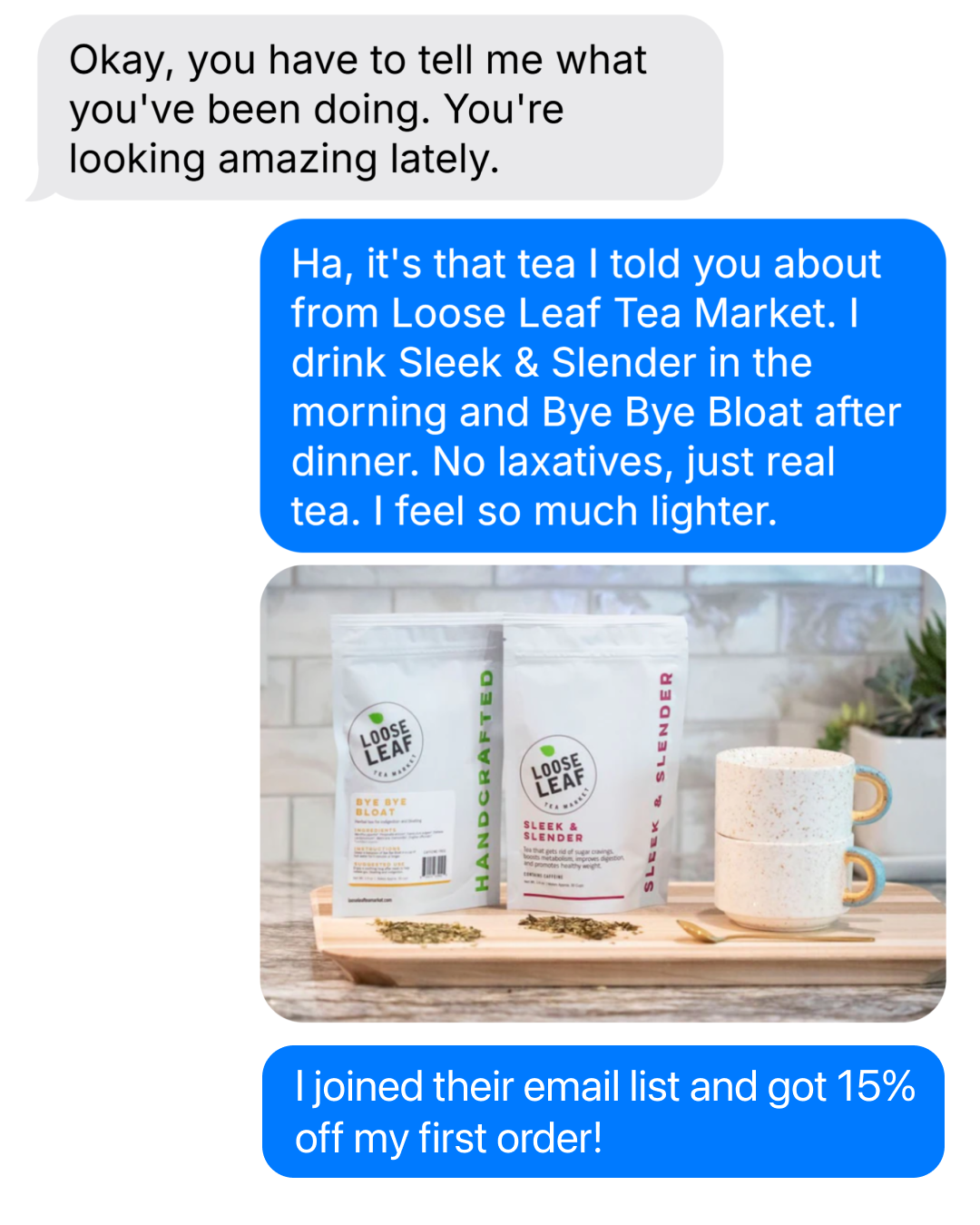 Loose Leaf Tea Market Facebook ad