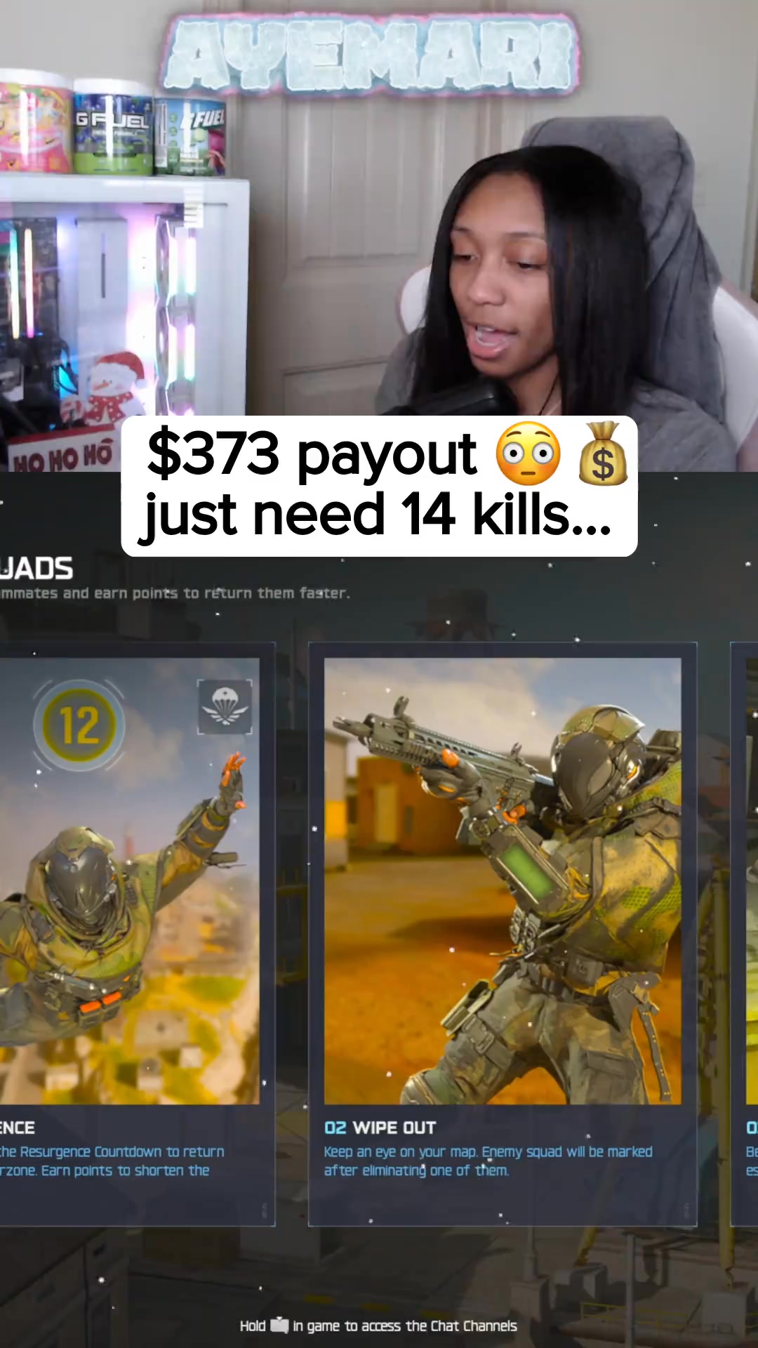 Players' Lounge Facebook ad: 100% DEPOSIT MATCH