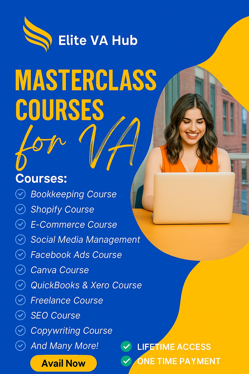 Elite VA Hub Facebook ad: Ready to take your career to the next…