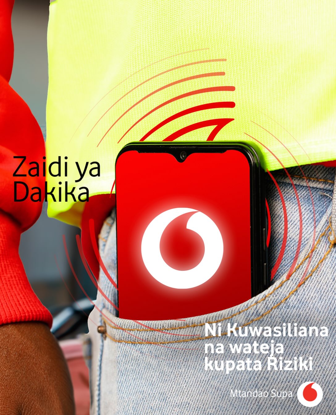 Vodacom Tanzania Facebook ad: Welcome to Vodacom Tanzania