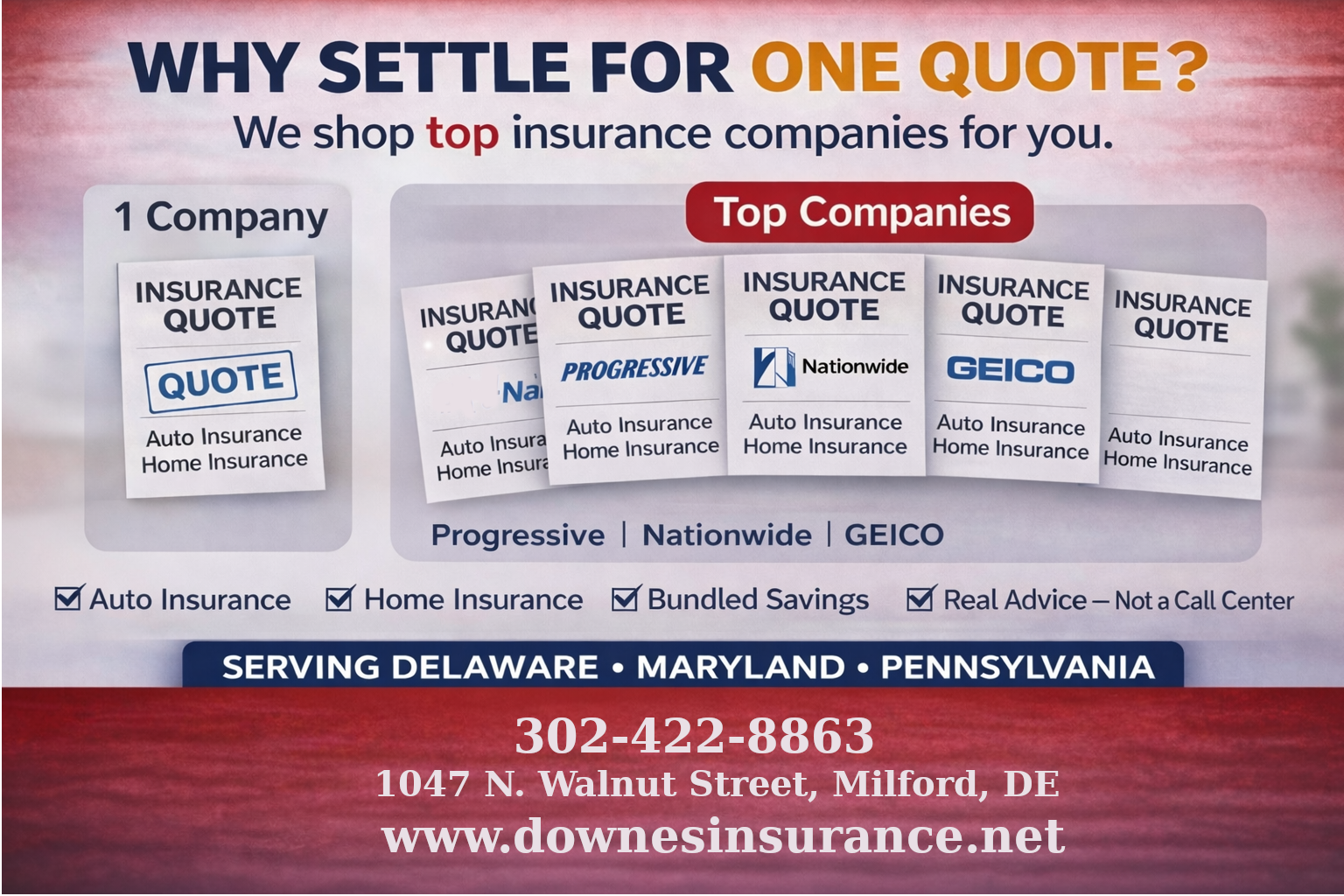Downes Insurance Associates, Inc. Facebook ad