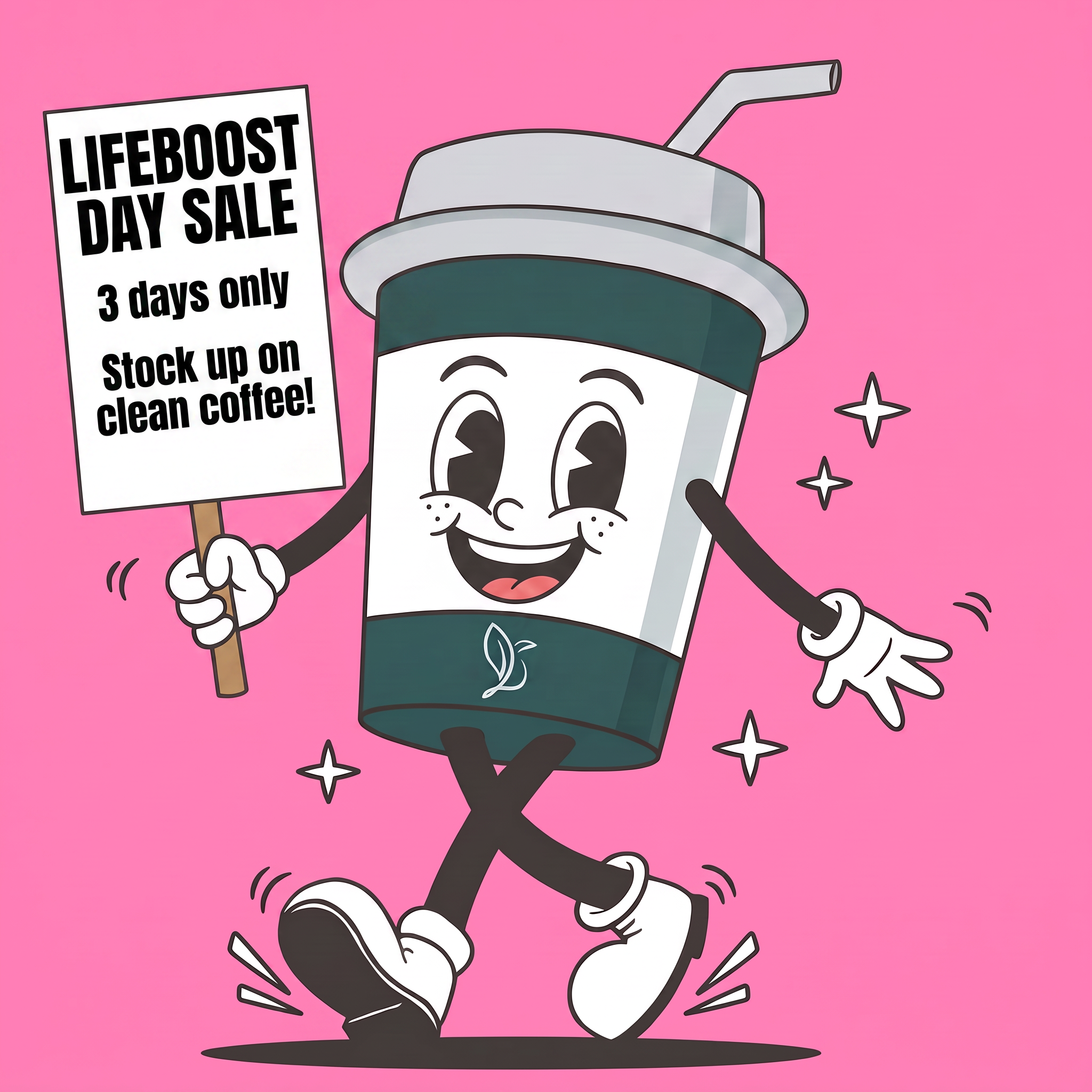 Lifeboost Coffee Facebook ad