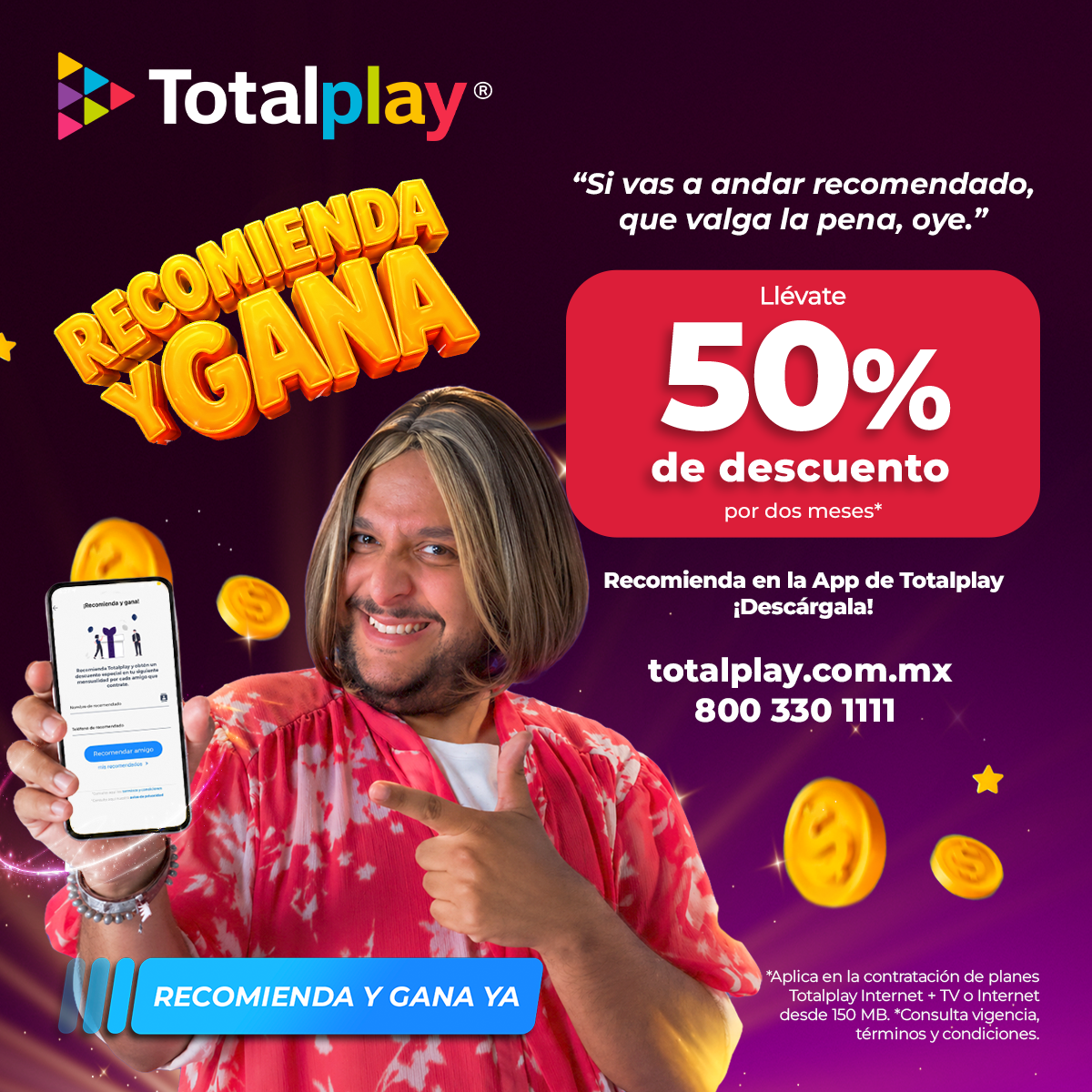 Totalplay Facebook ad