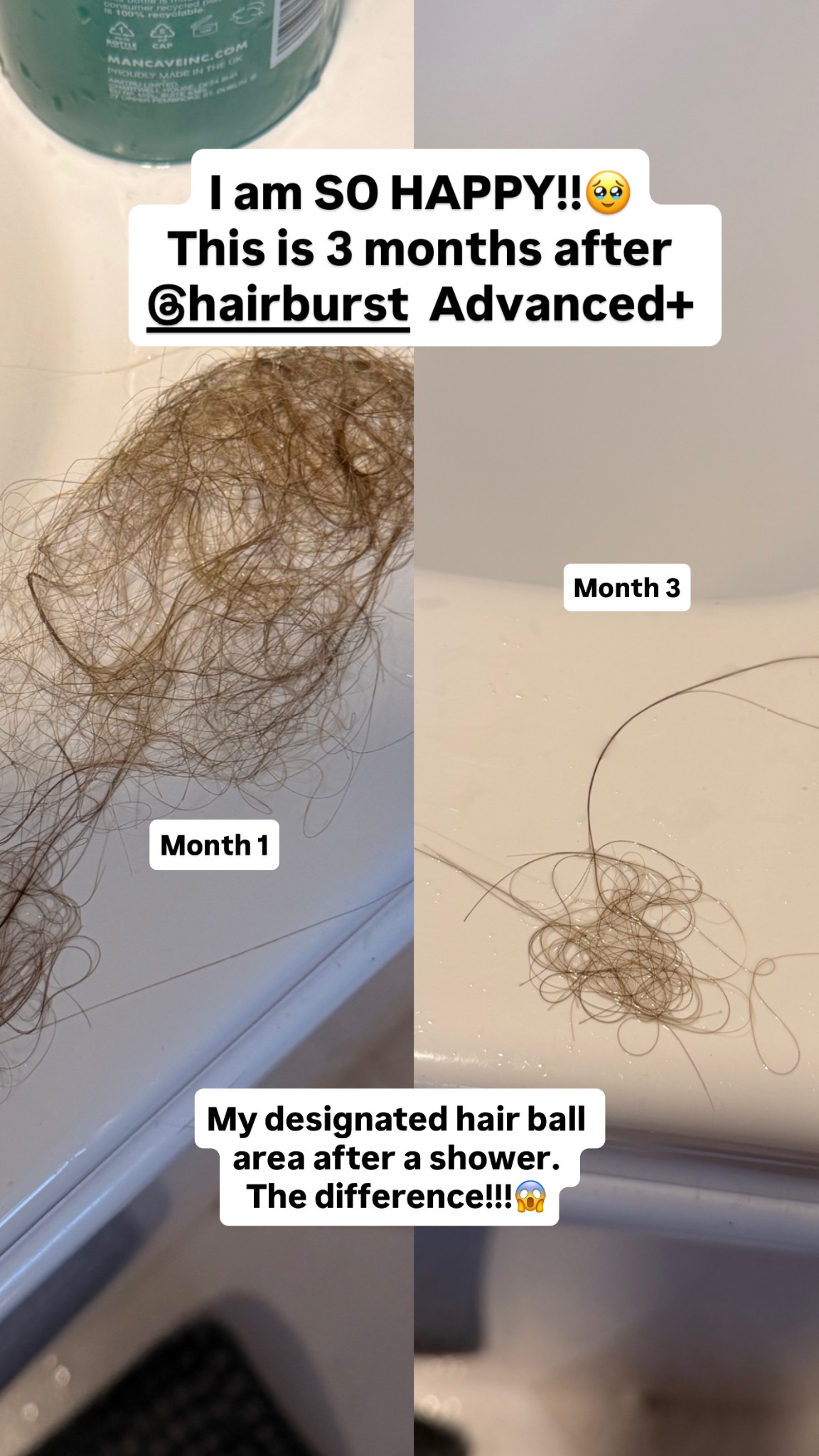 Hairburst Facebook ad