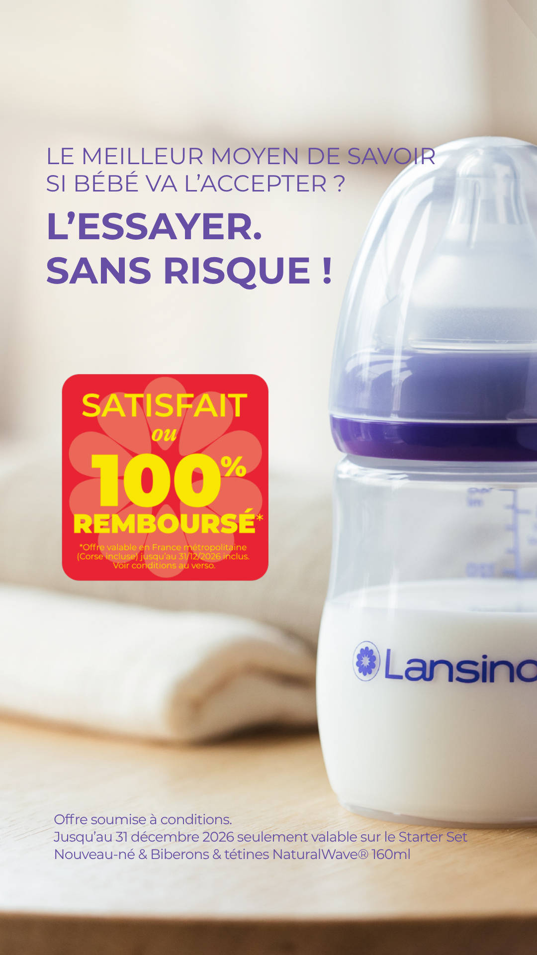 Lansinoh France Facebook ad