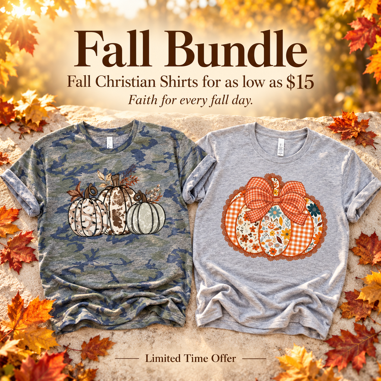 Love in Faith Facebook ad: 60-85% OFF Fall New Releases!