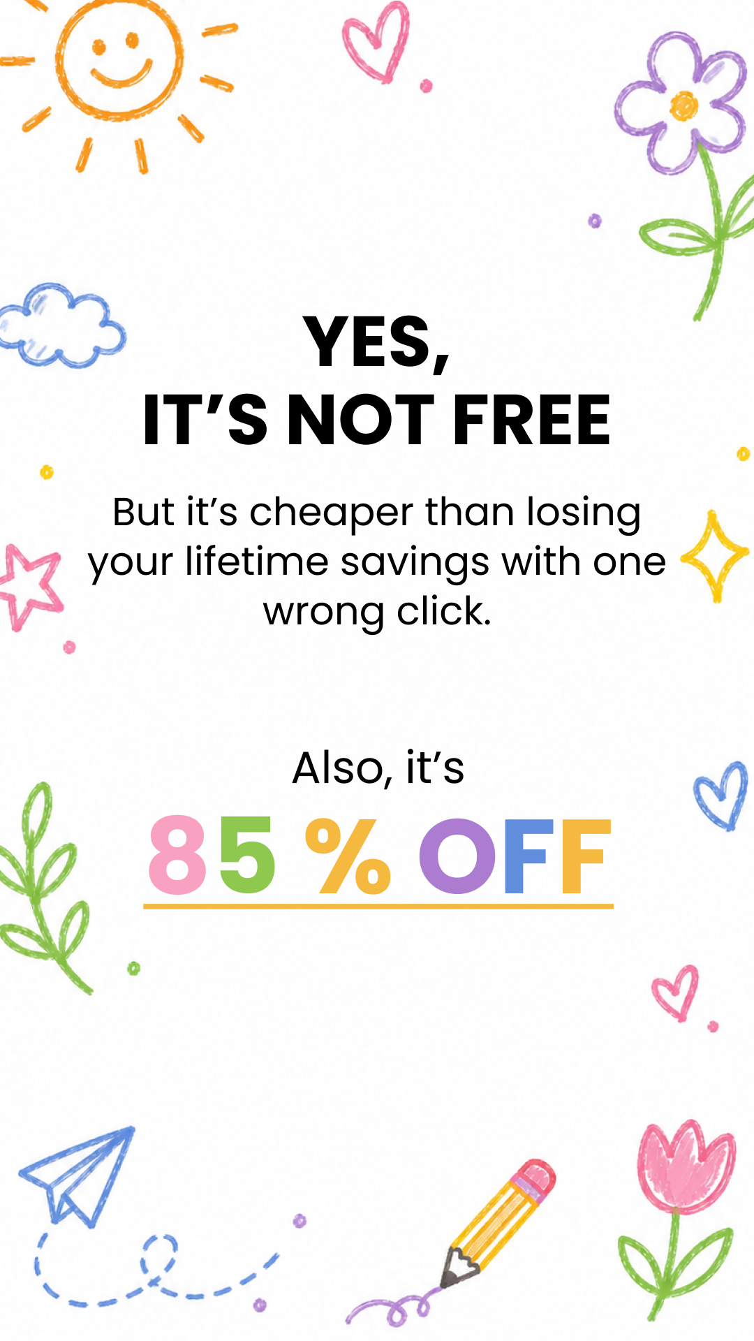 Surfshark Facebook ad