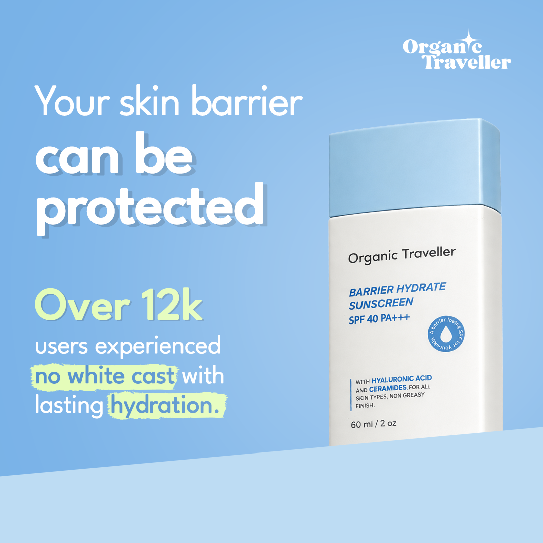Organic Traveller - Skincare Facebook ad