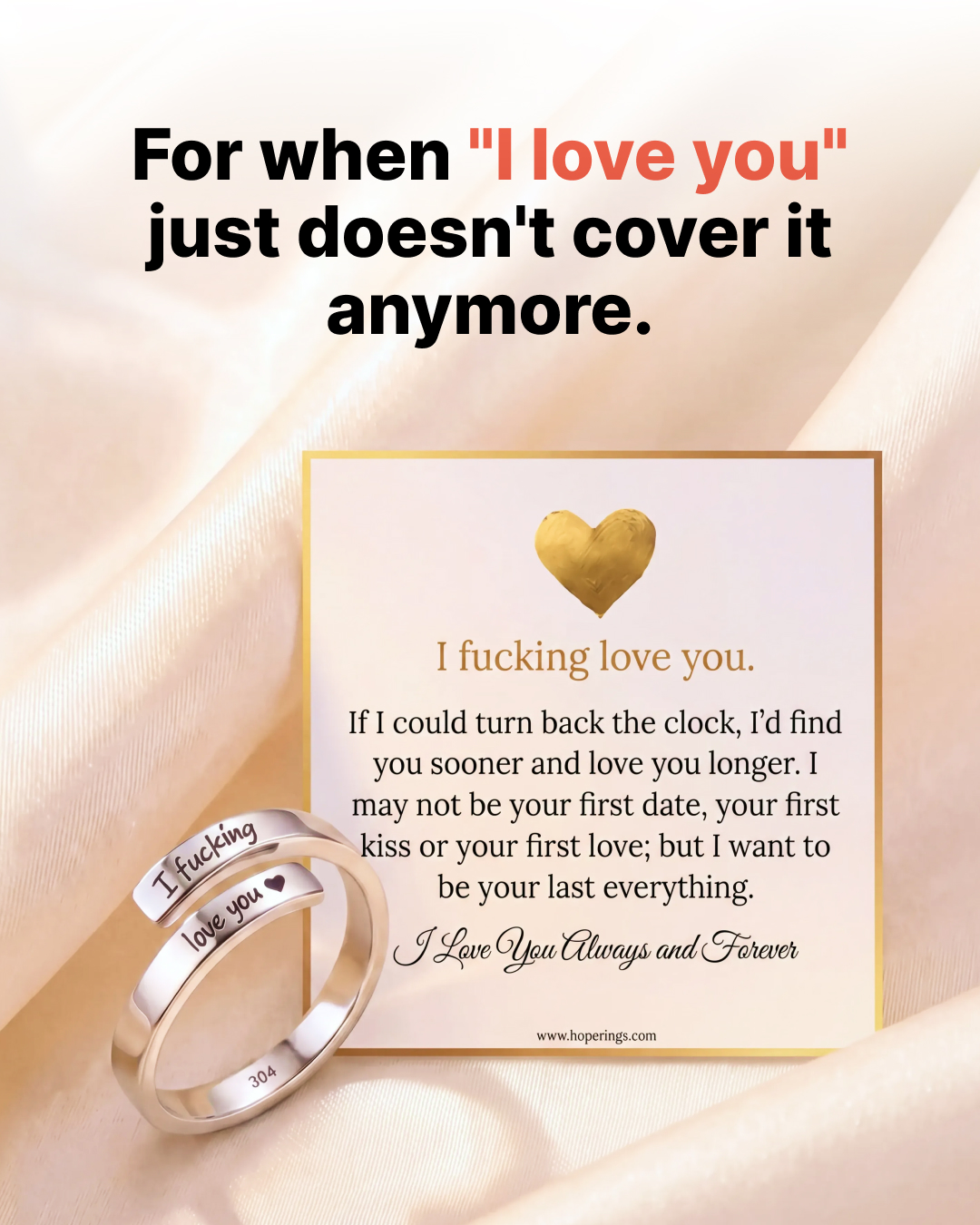 Hope Rings Facebook ad