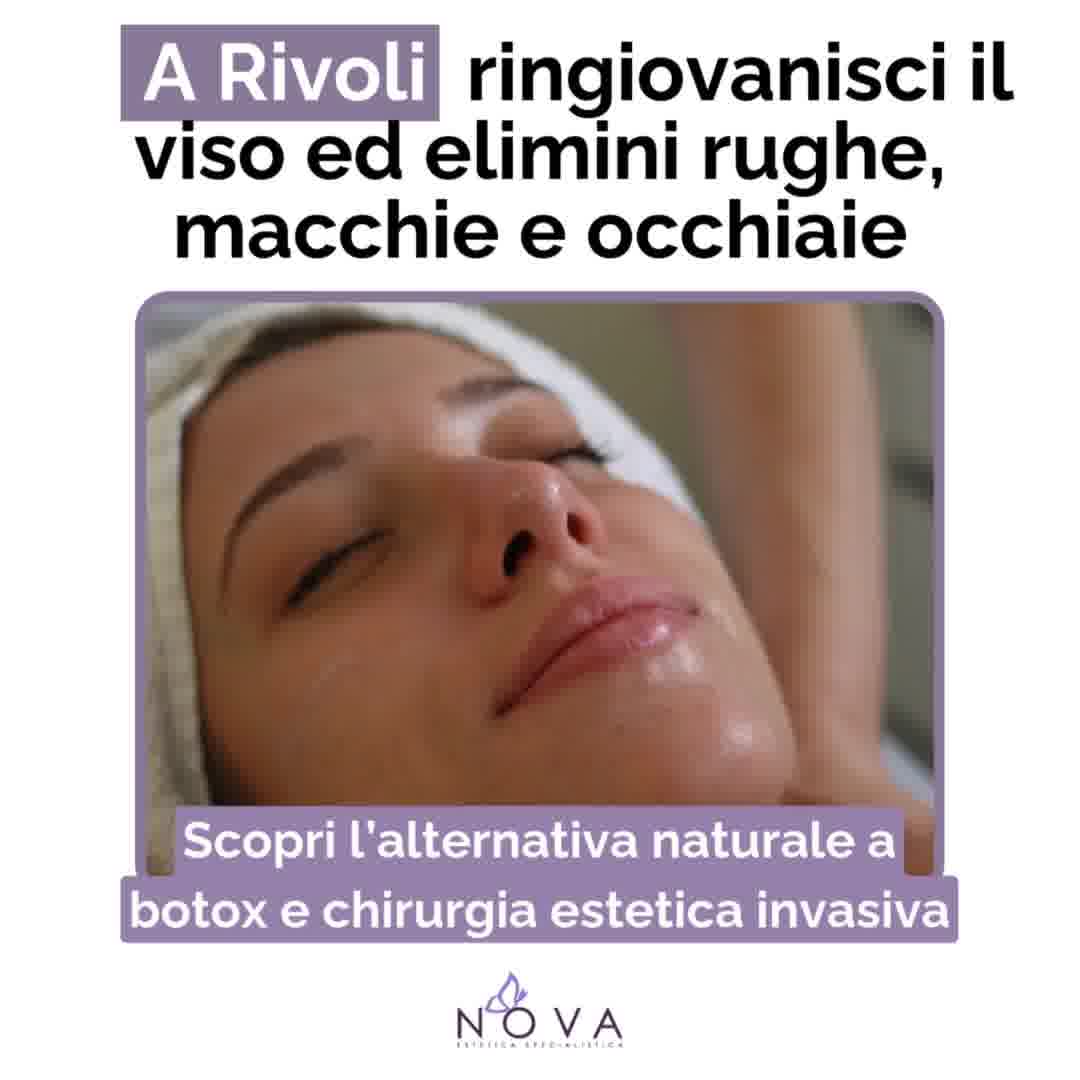 Nova Estetica Specialistica Rivoli Facebook ad: Compatta l’ovale del viso in modo naturale