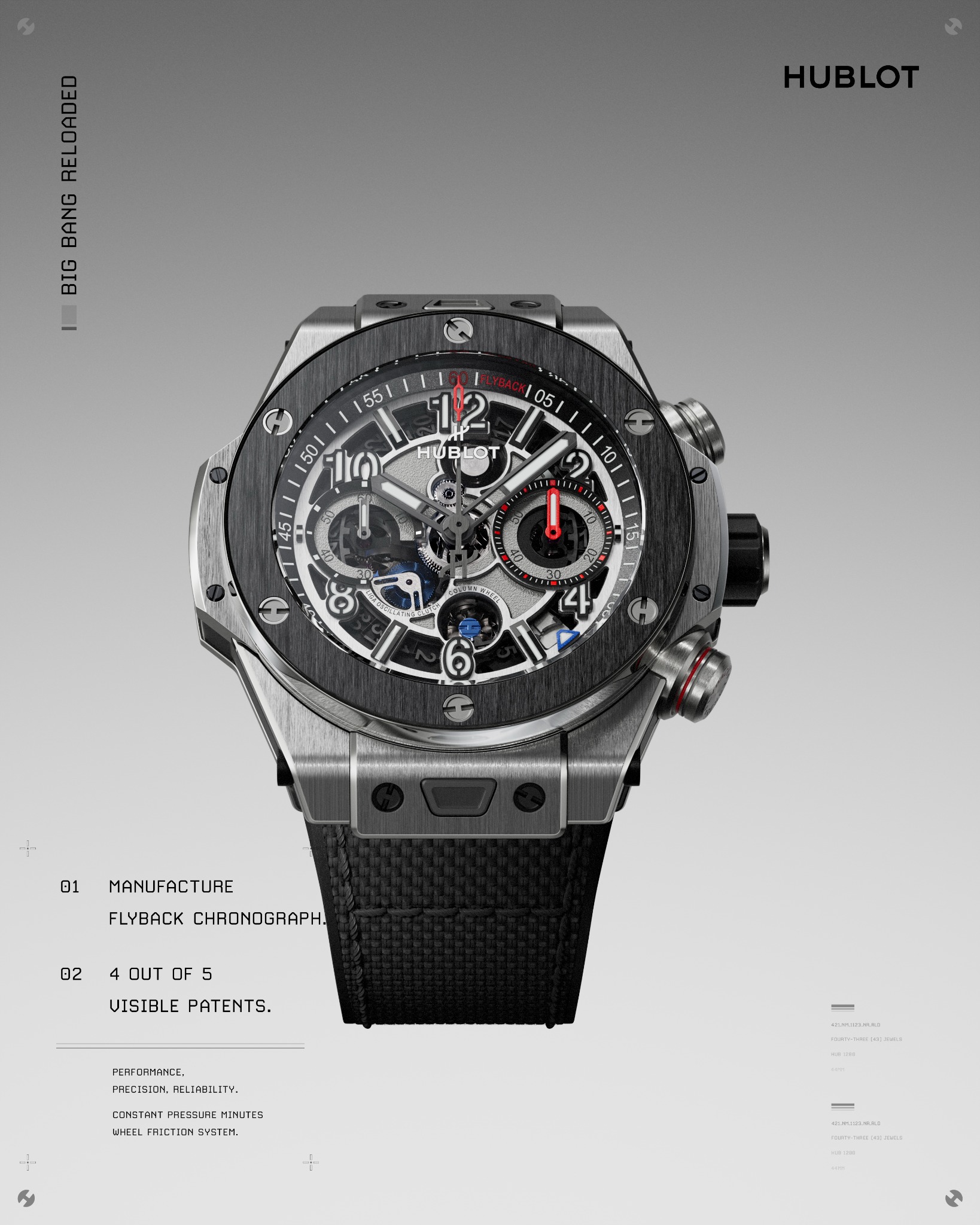 Hublot Facebook ad