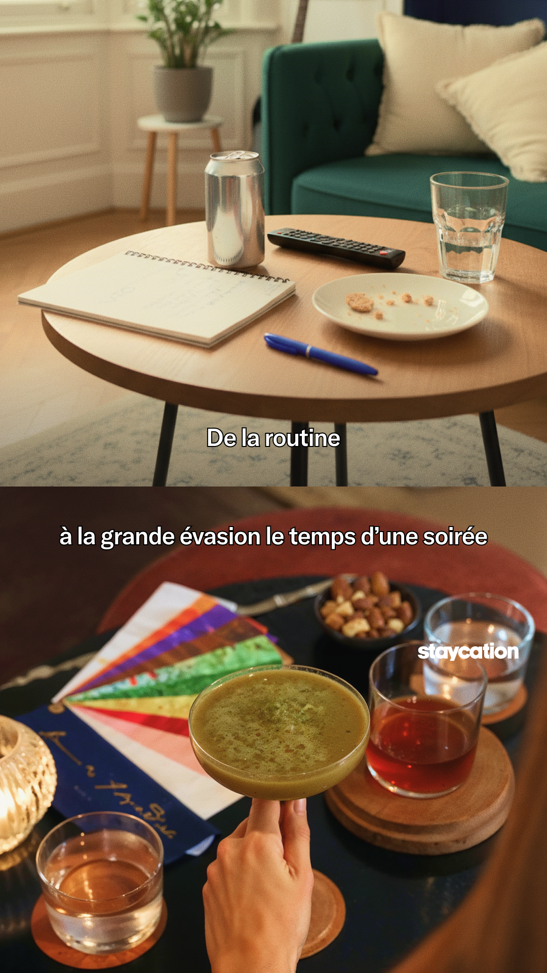 Staycation Facebook ad