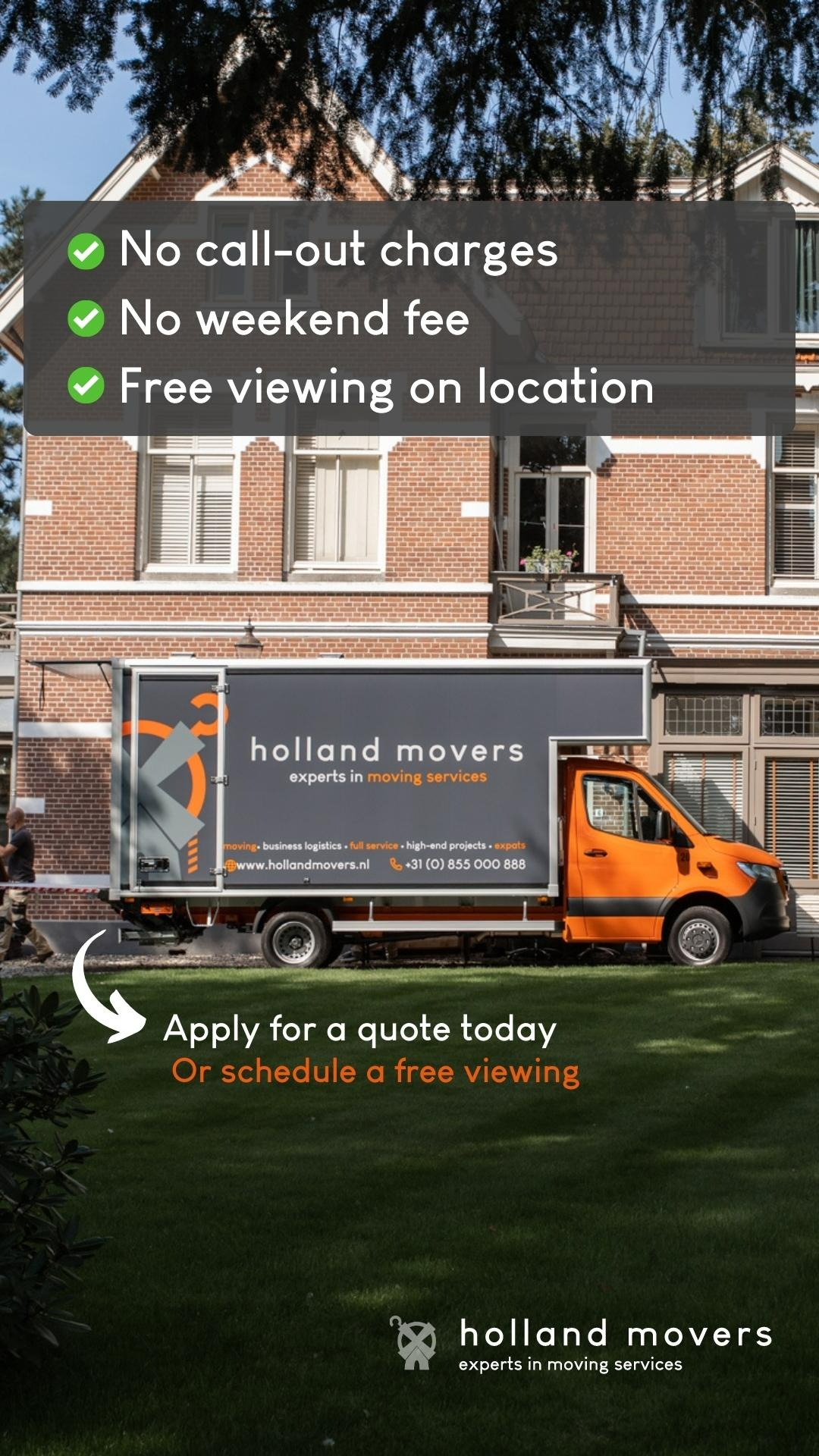 Holland Movers Facebook ad