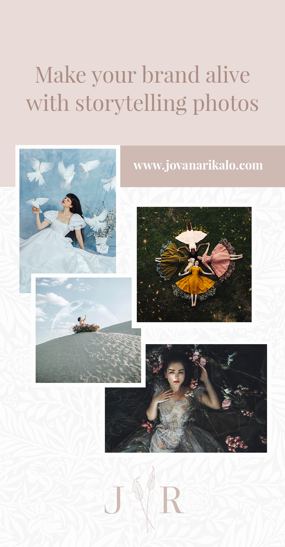 Jovana Rikalo photography Facebook ad from May 1, 2022