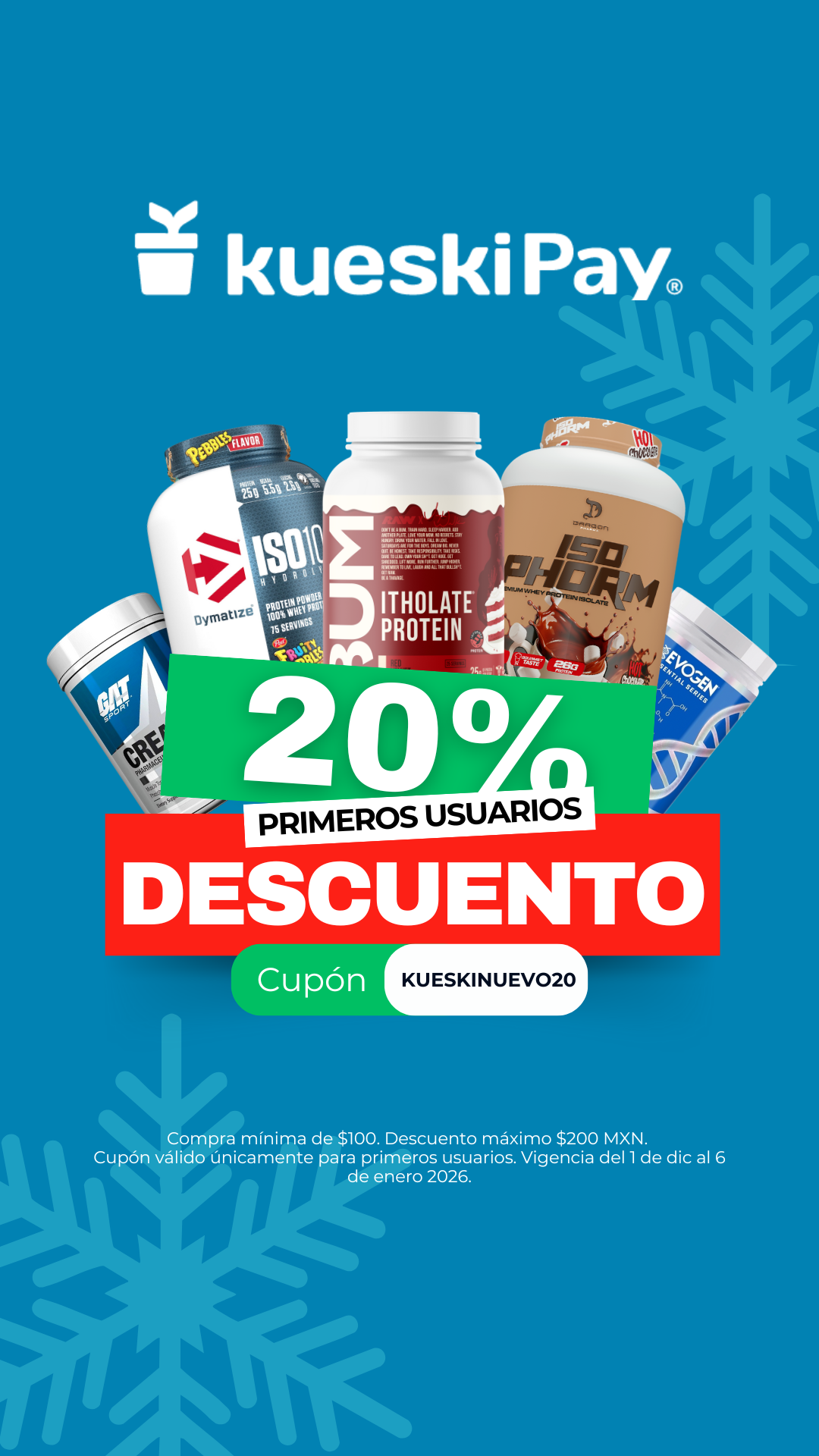 Get Fit Suplementos - MX Facebook ad