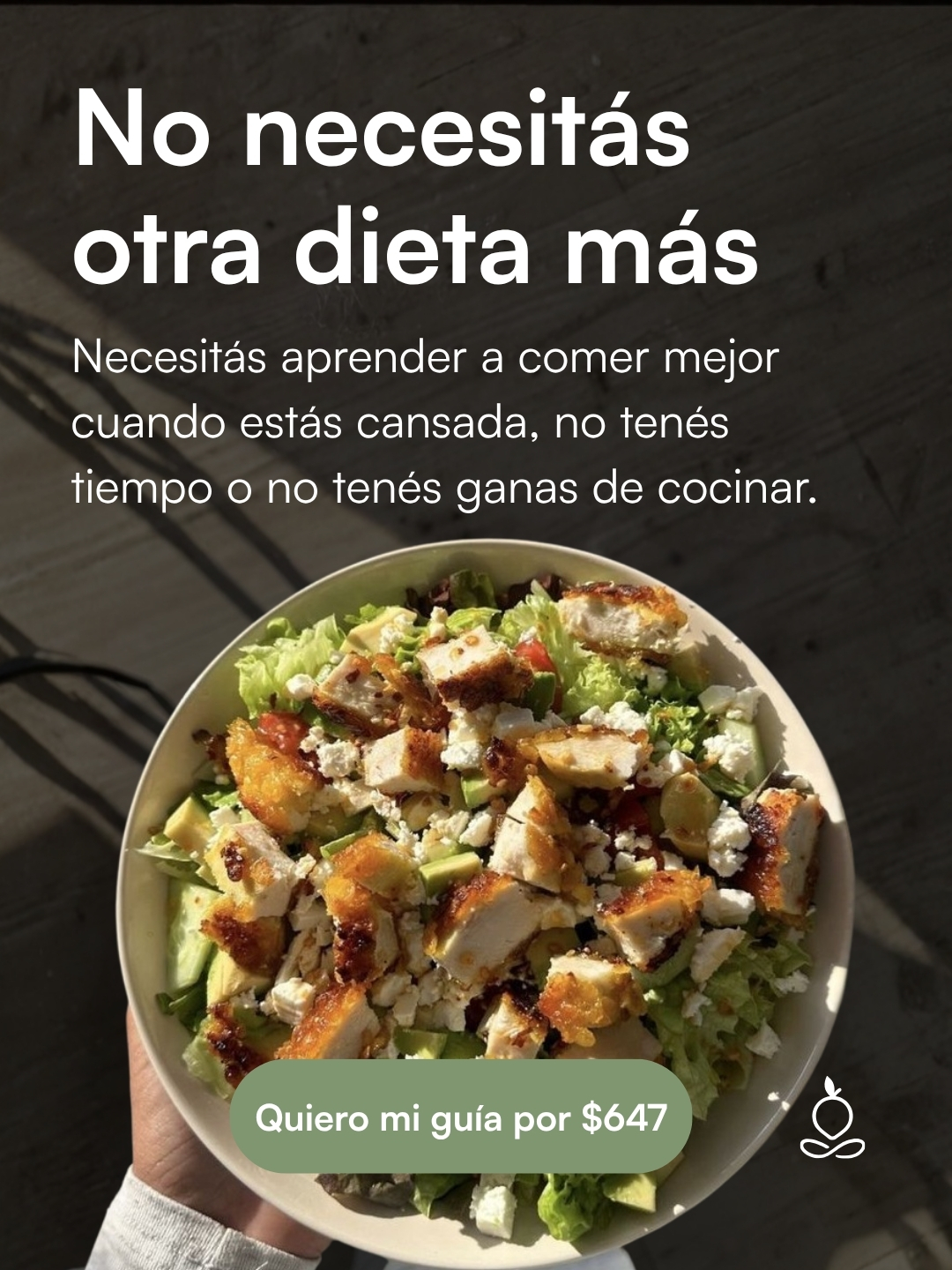 Nutriarai Facebook ad: $647 por tiempo limitado