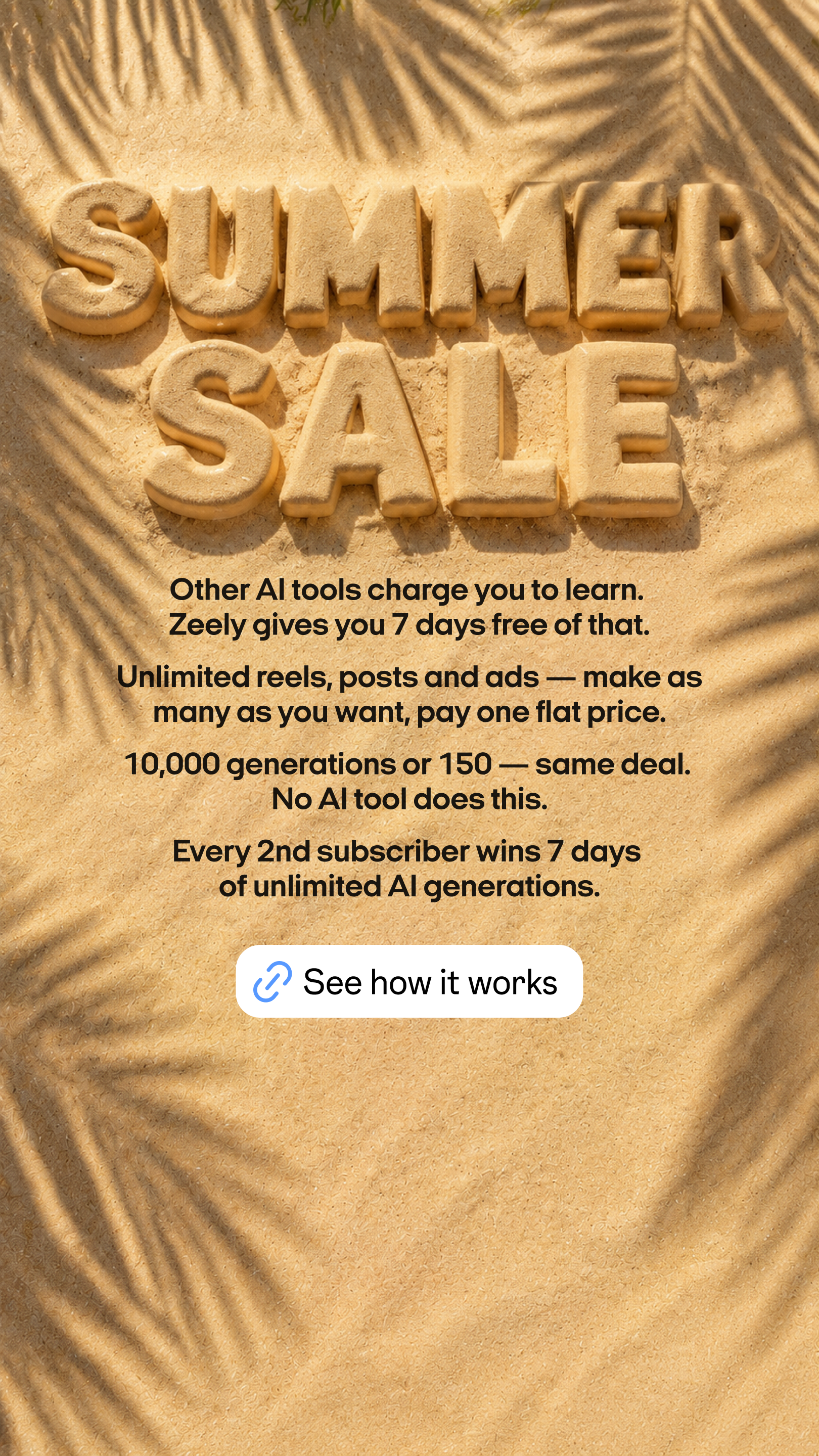 Zeely Facebook ad