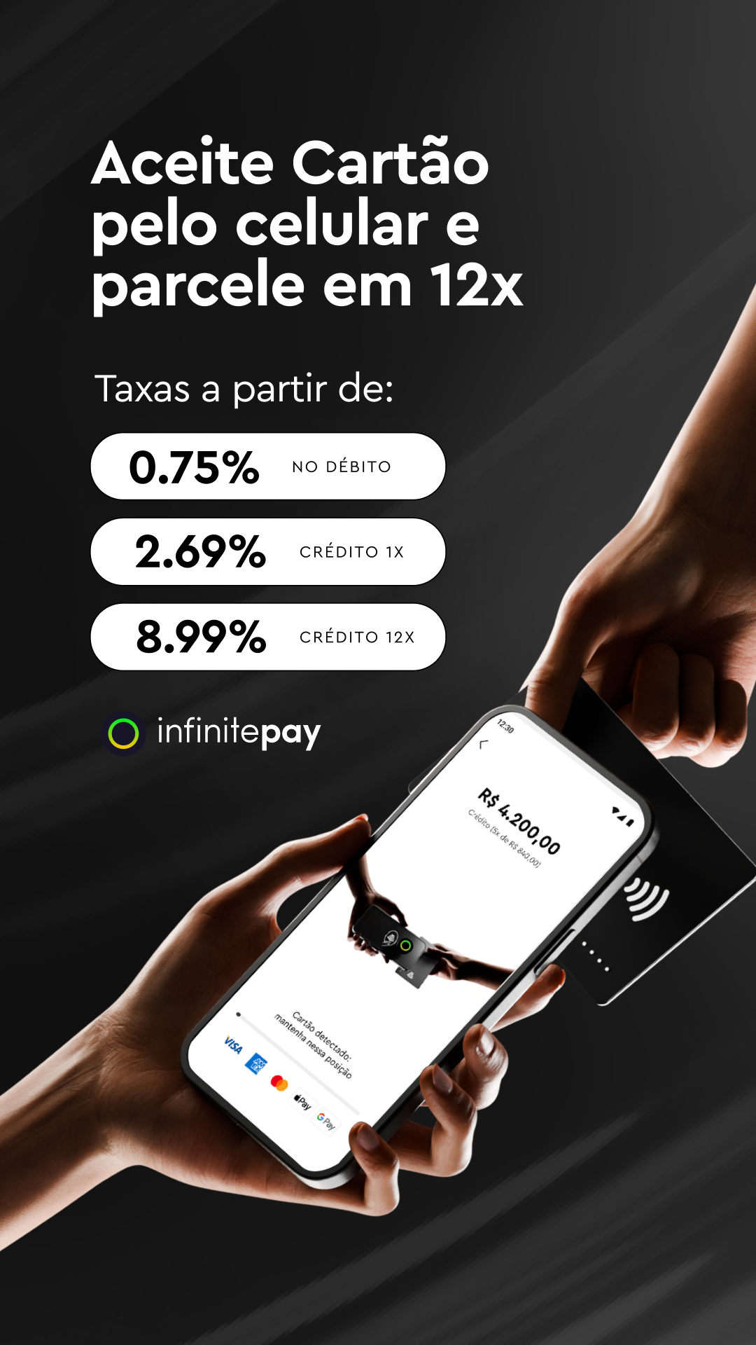 InfinitePay Facebook ad