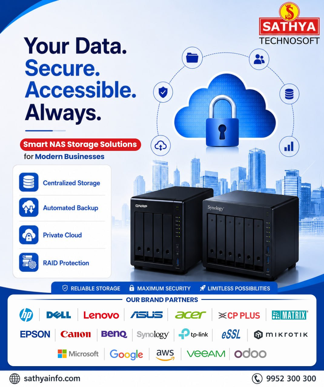 SATHYA Technosoft Facebook ad