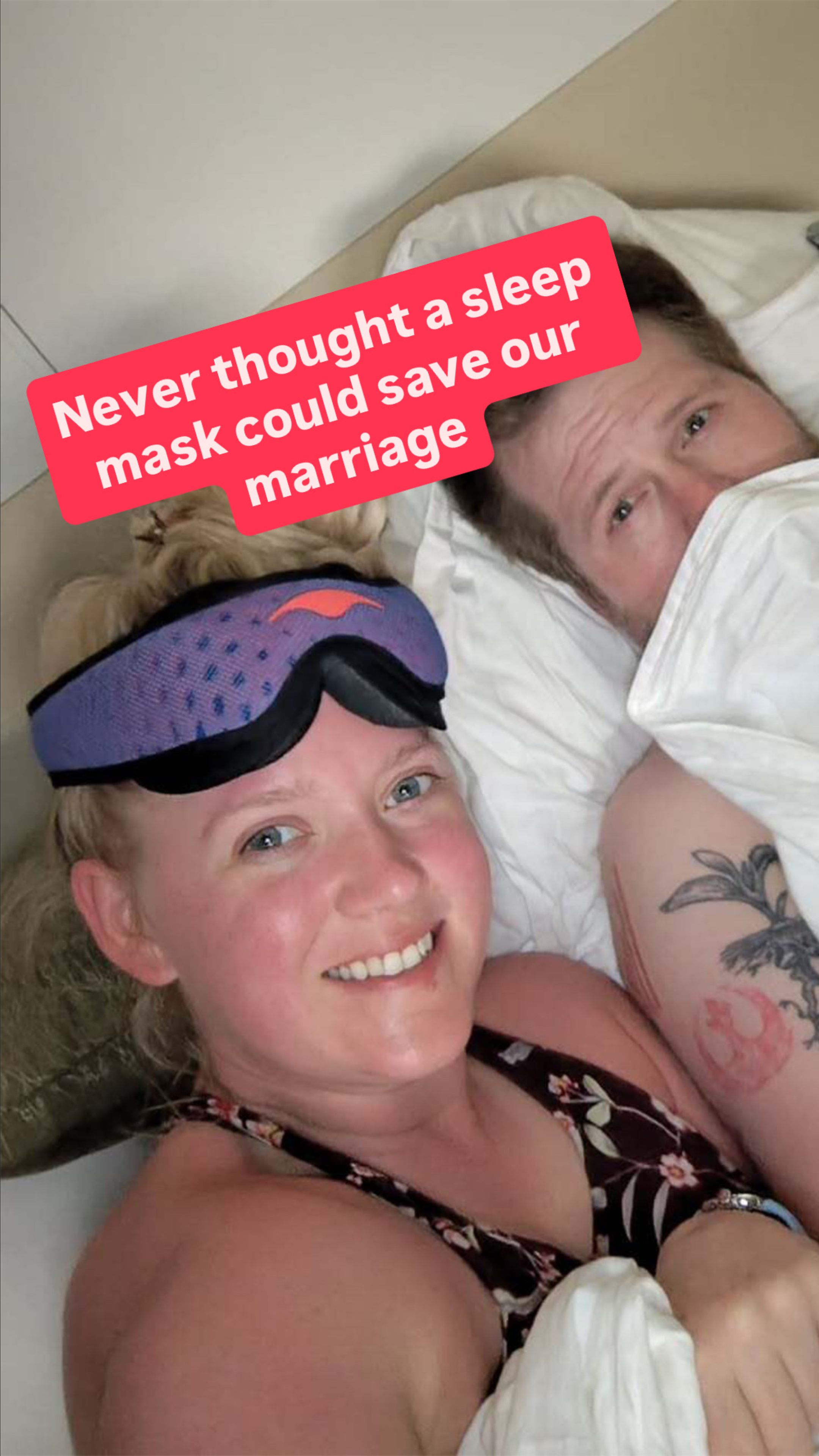 Manta Sleep Facebook ad