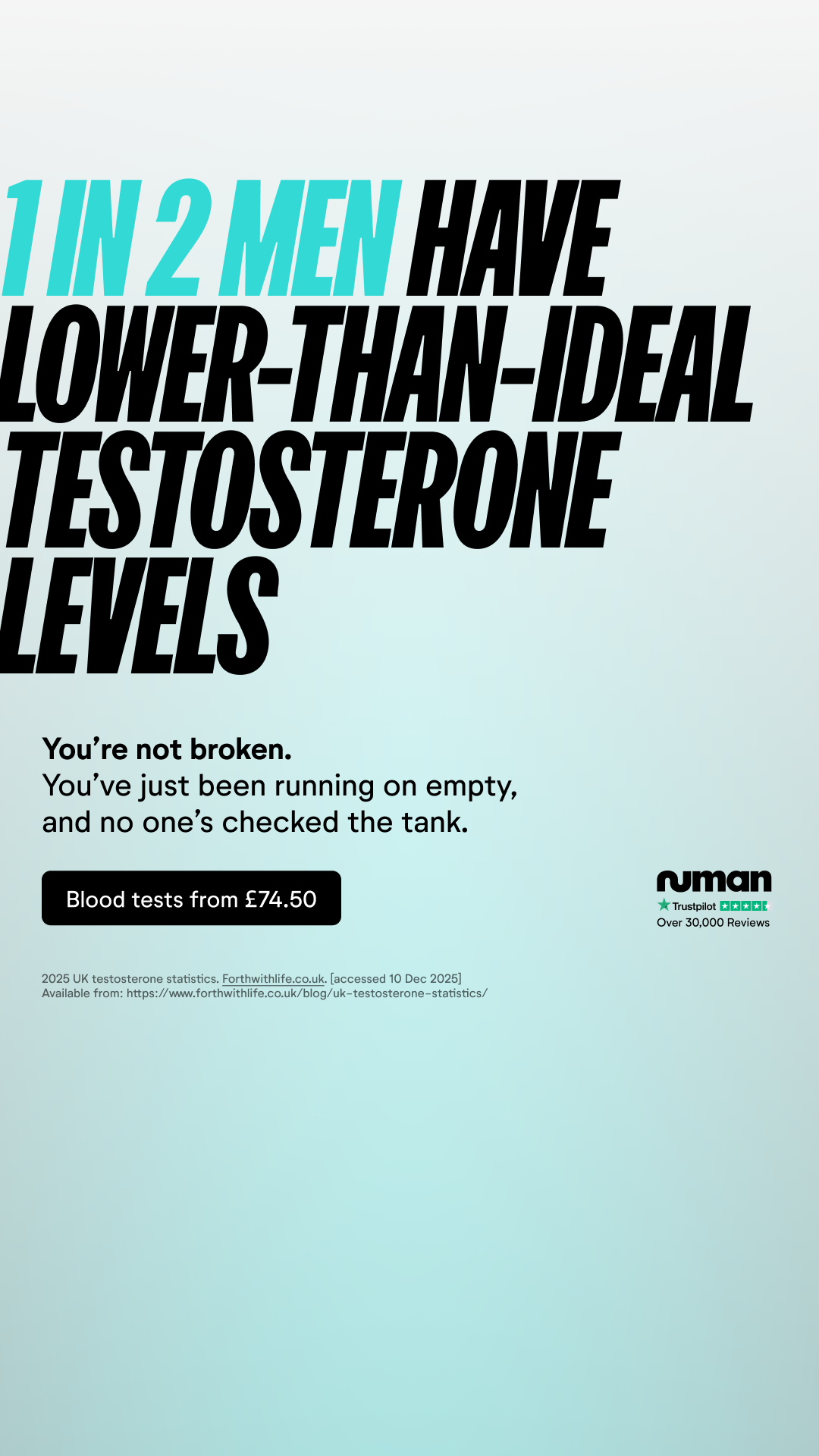 Numan - Digital healthcare Facebook ad