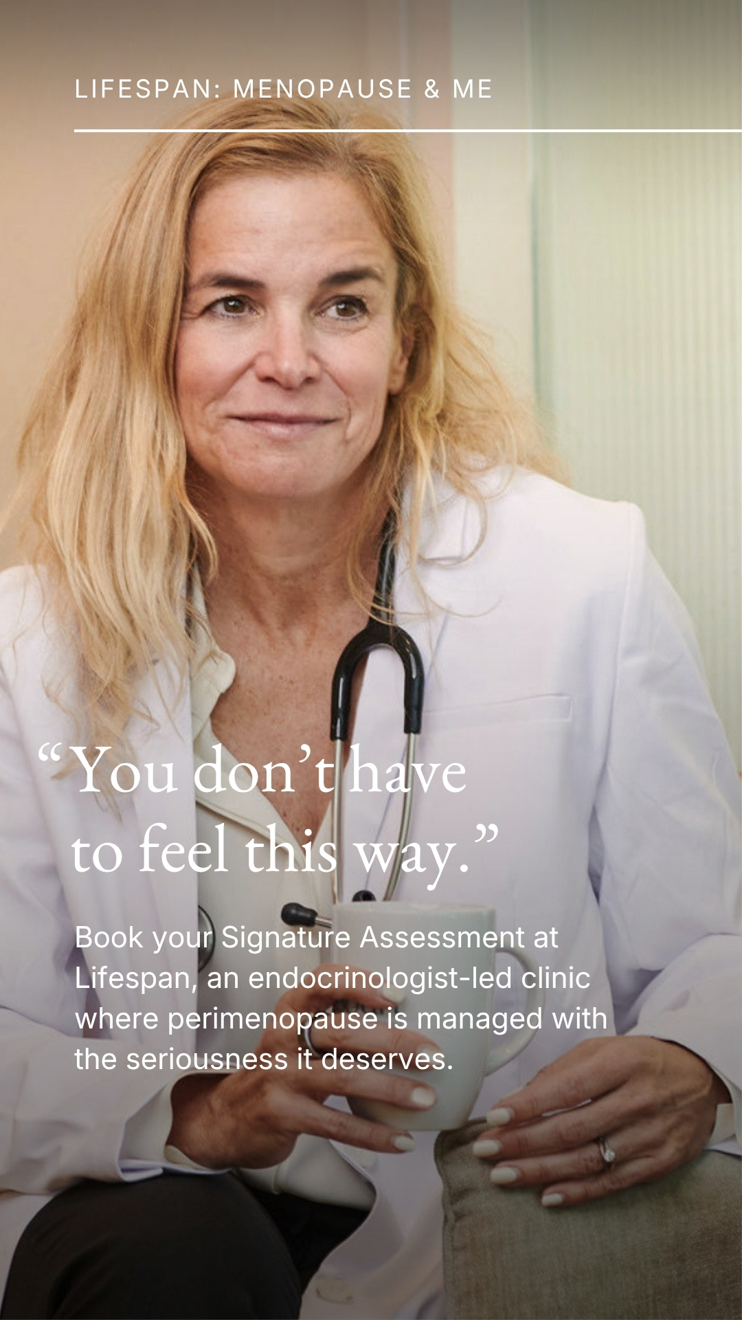 Lifespan Medical Facebook ad