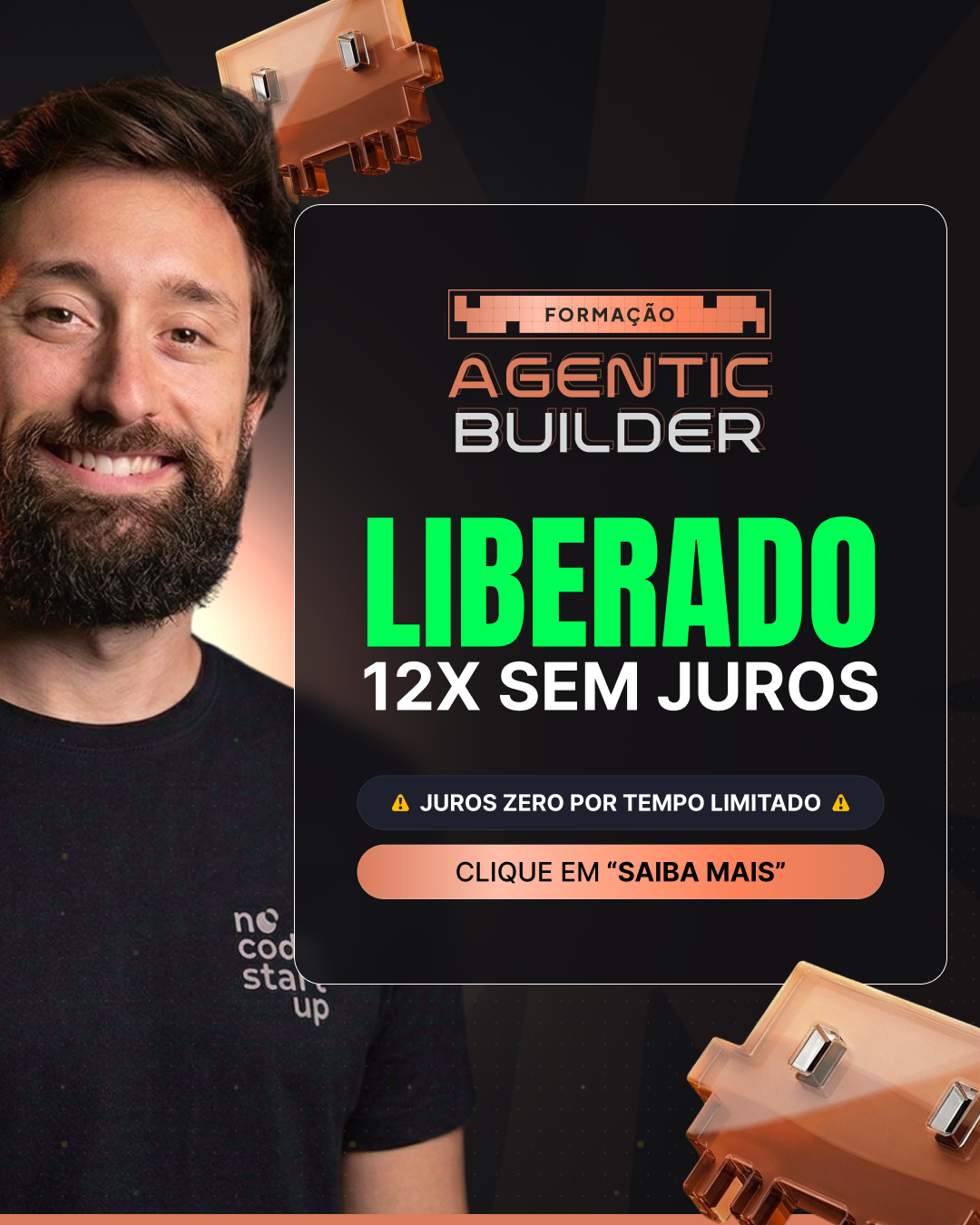 No Code Start Up Facebook ad