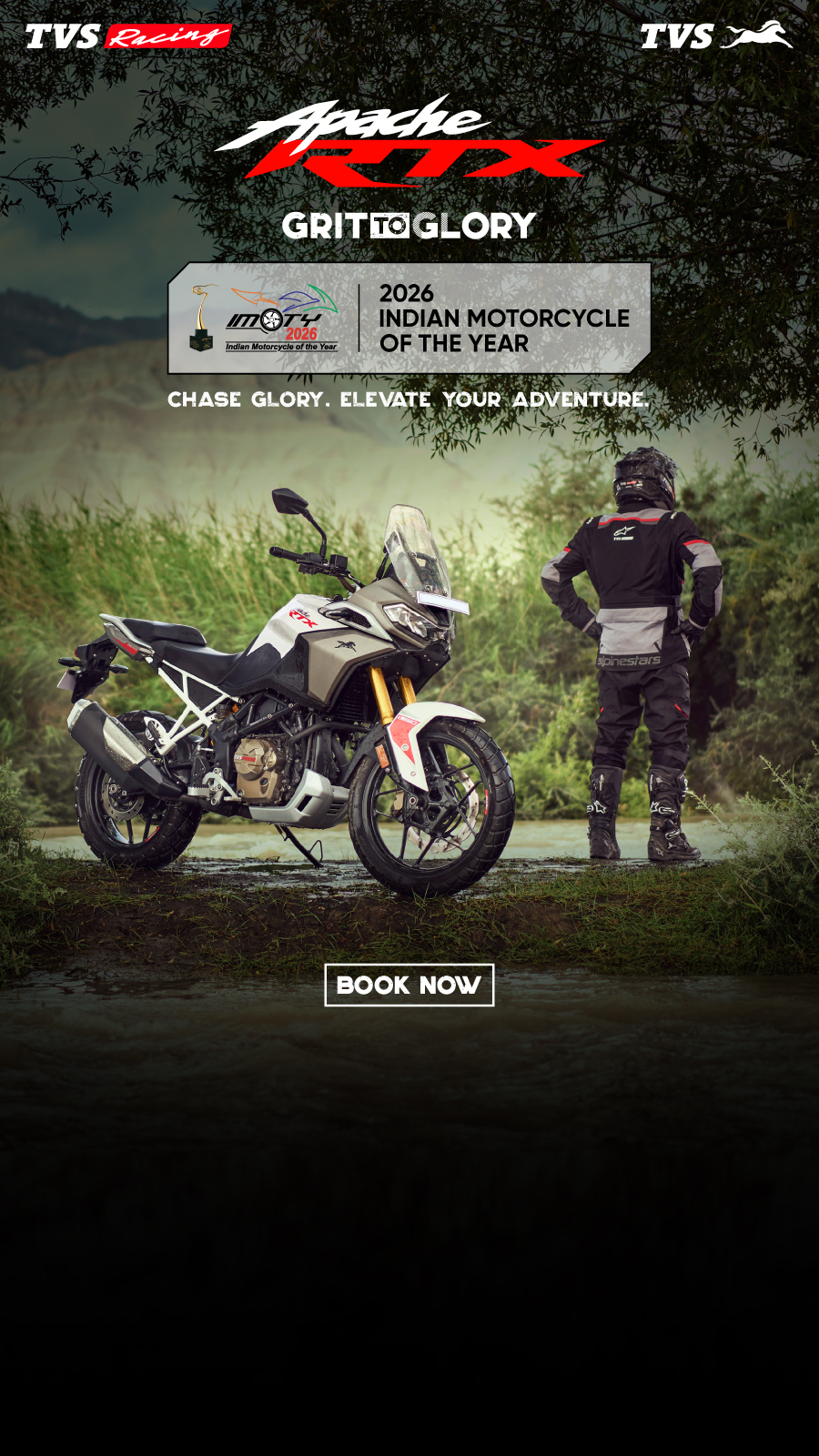 TVS Apache Facebook ad