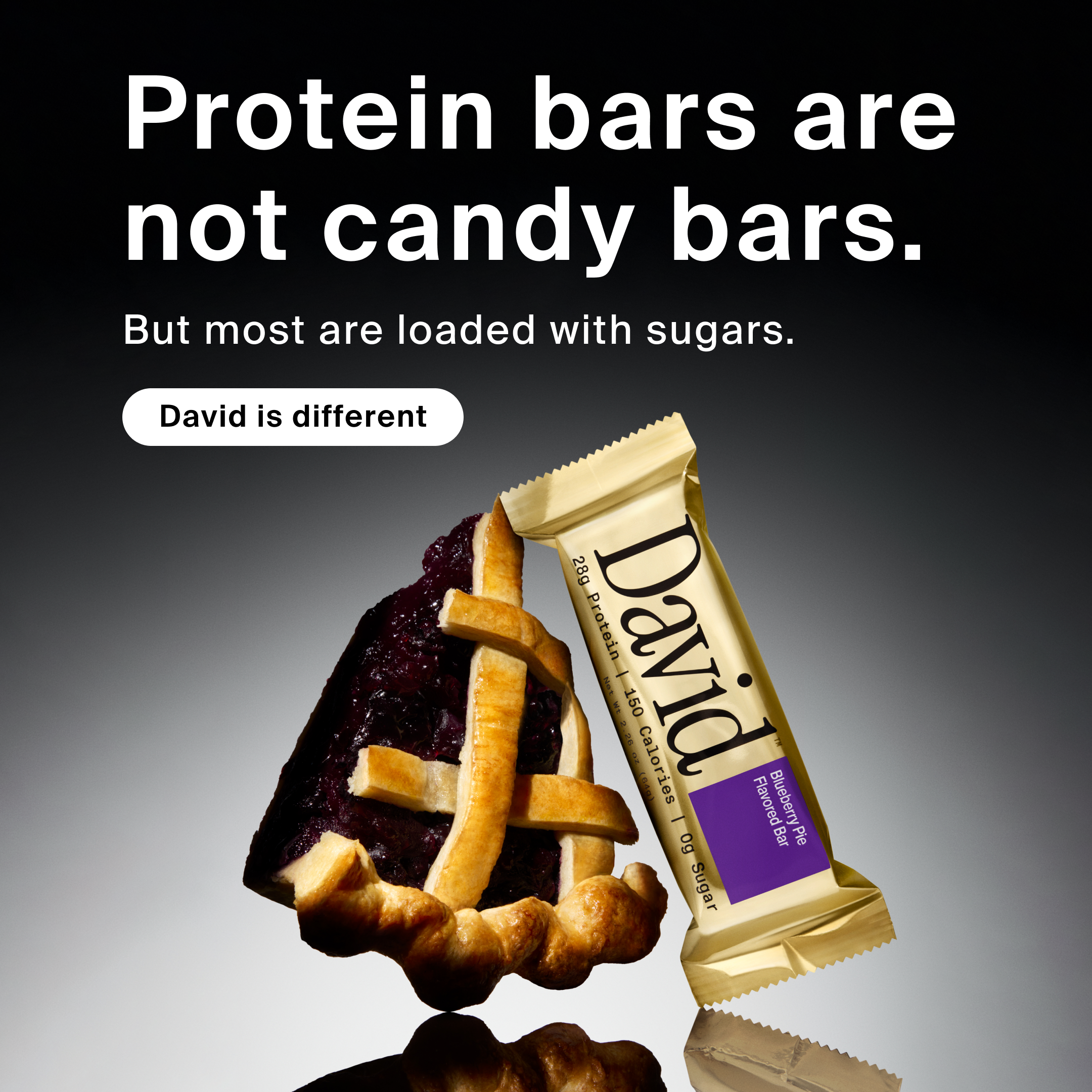 David Protein Facebook ad
