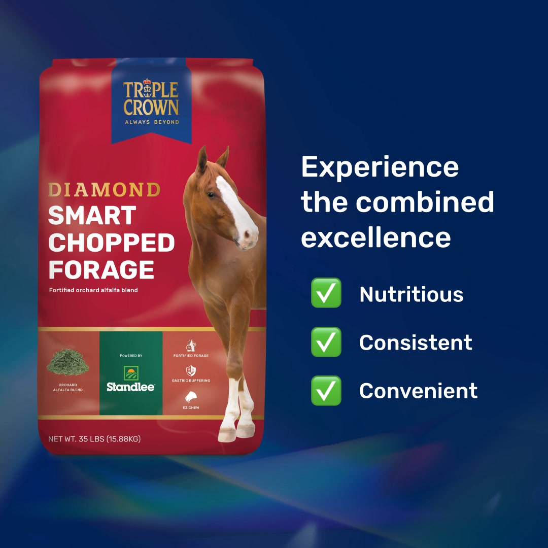 Triple Crown Feed Facebook ad: A smarter forage option