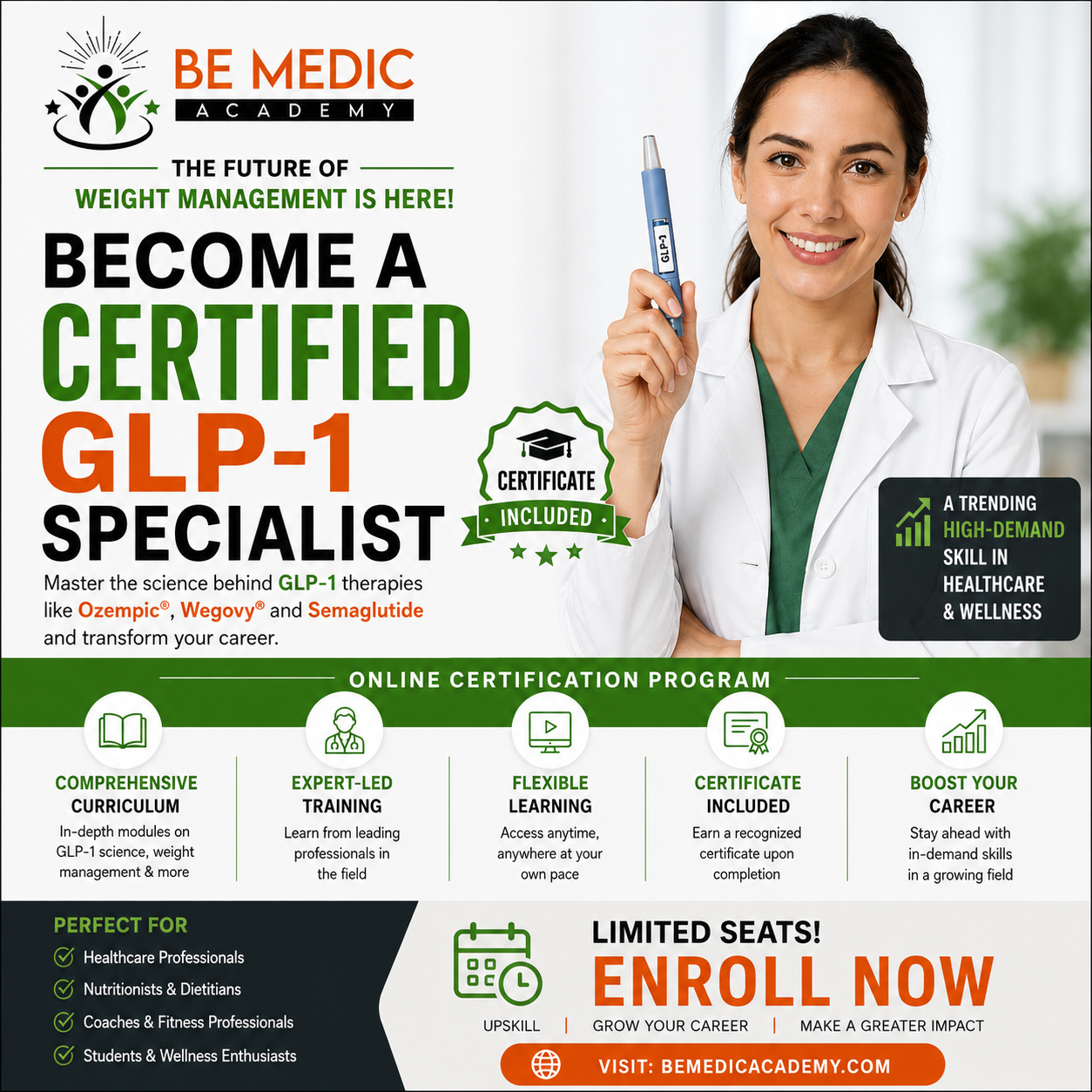 BeMedic Academy Facebook ad