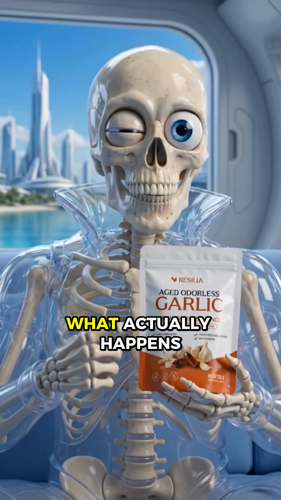 Vascular Wellness Report Facebook ad: Explore the Power of Aged Garlic Today!