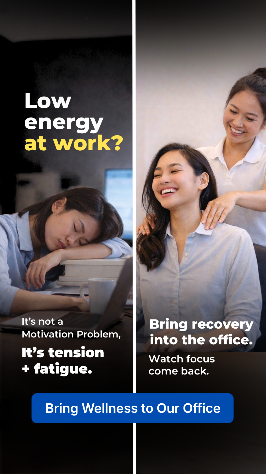 Wellness Art Massage School & Corporate Wellness Facebook ad