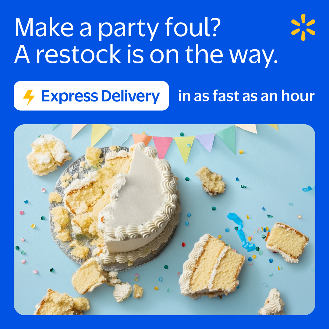 Walmart Facebook ad