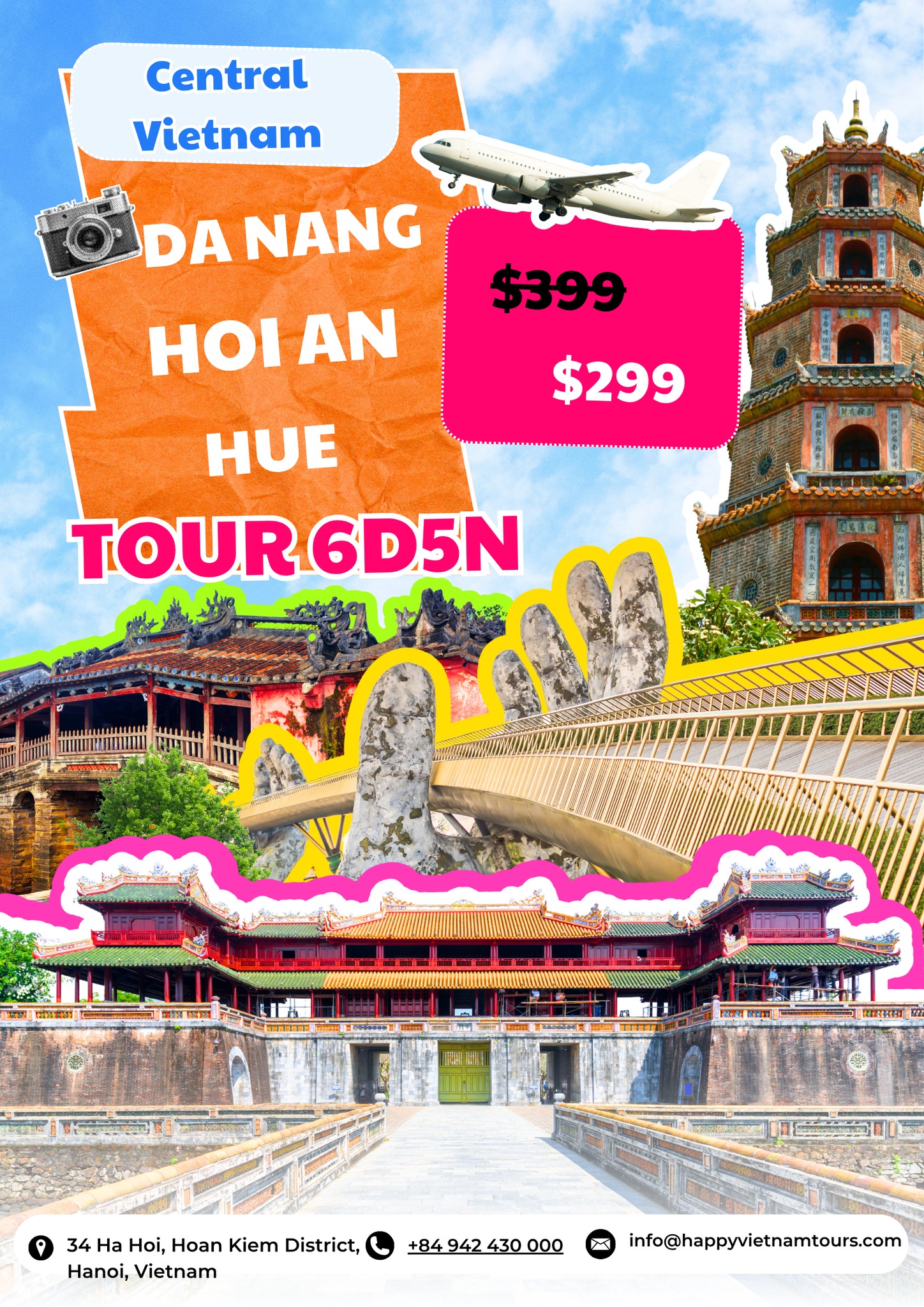 Happy Vietnam Tours Facebook ad
