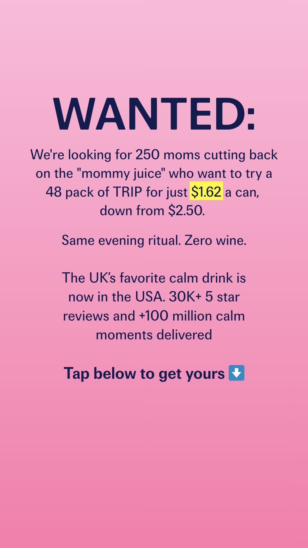TRIP Facebook ad