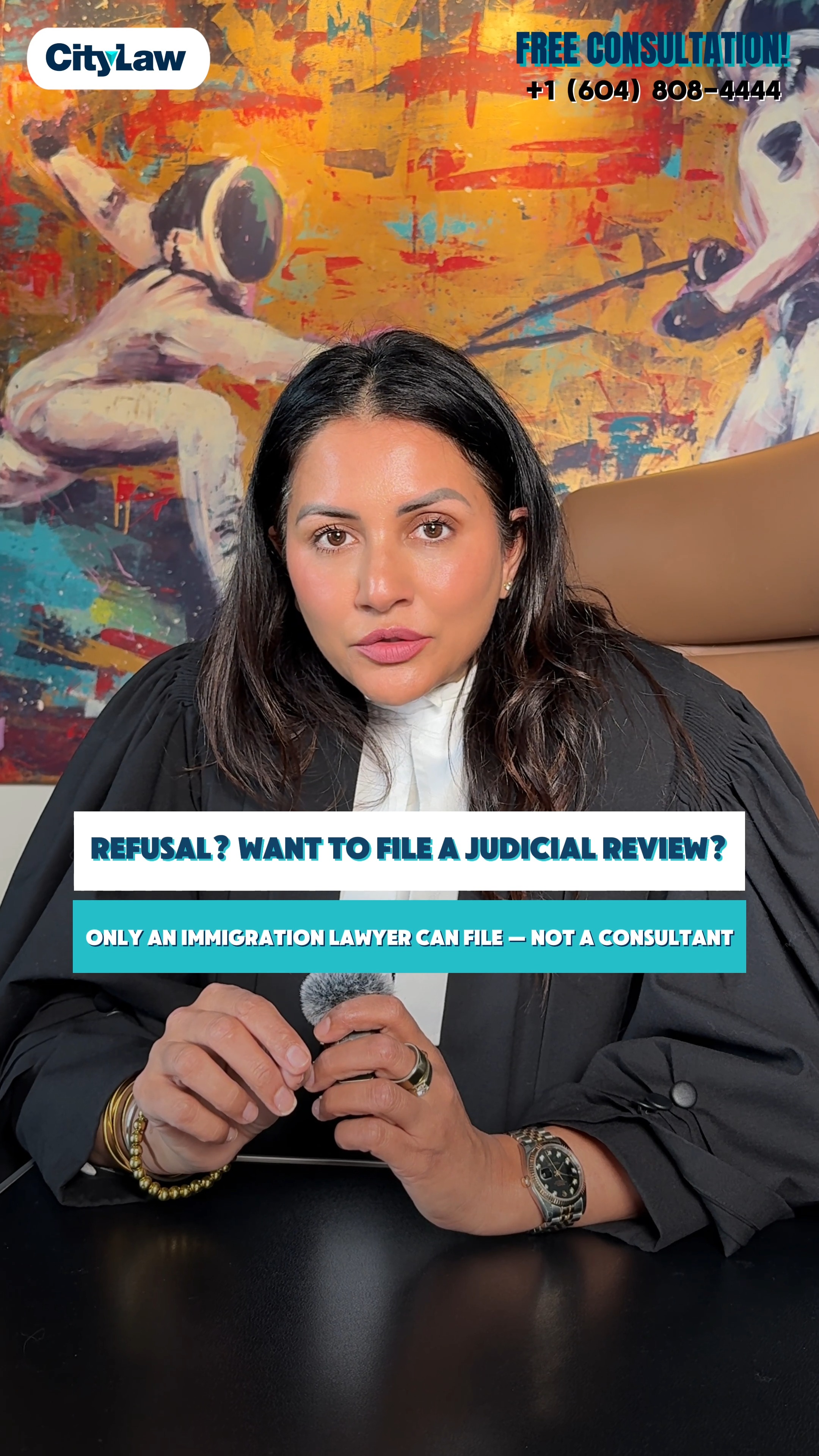 CityLaw Facebook ad: Got a Refusal?