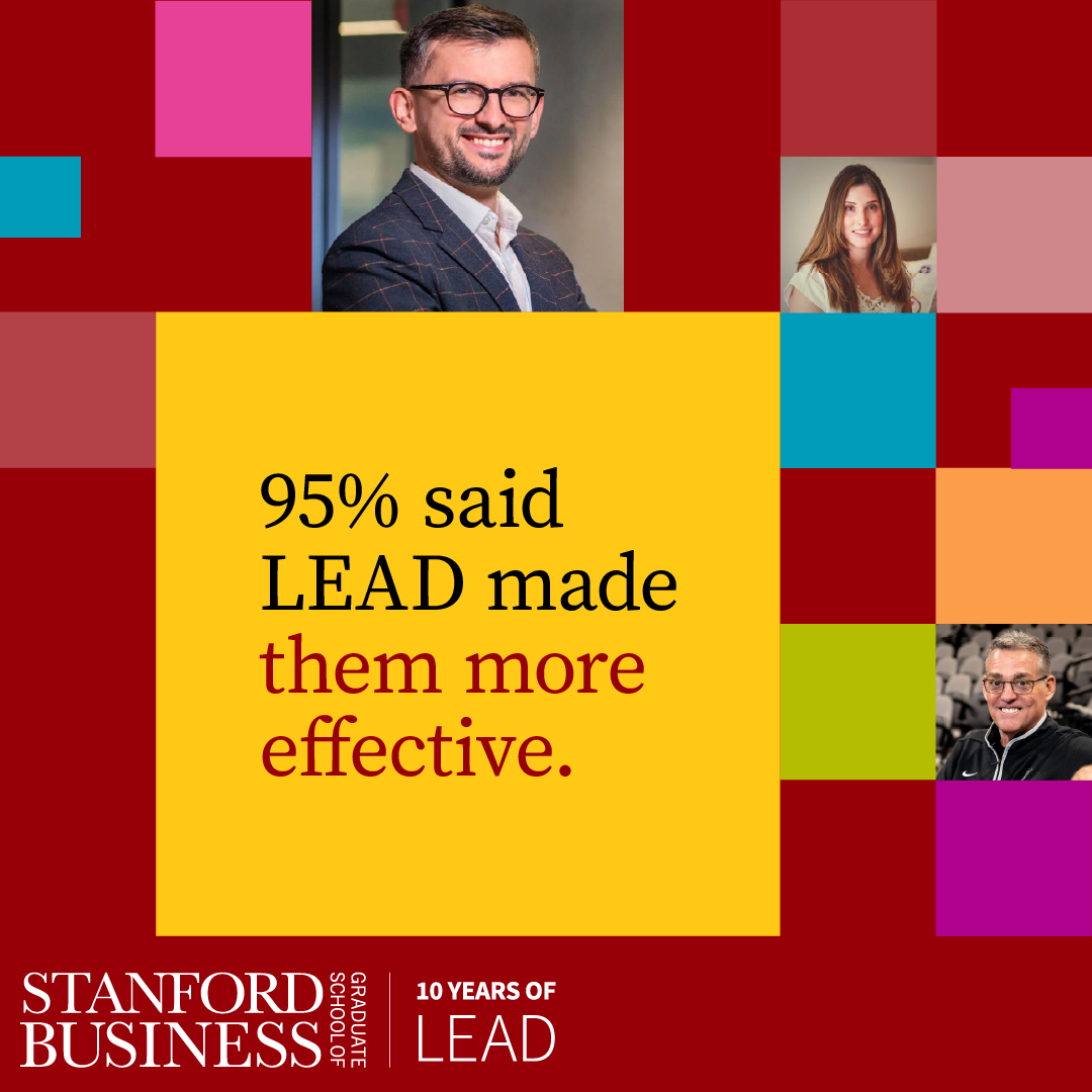 Stanford Graduate School of Business Facebook ad