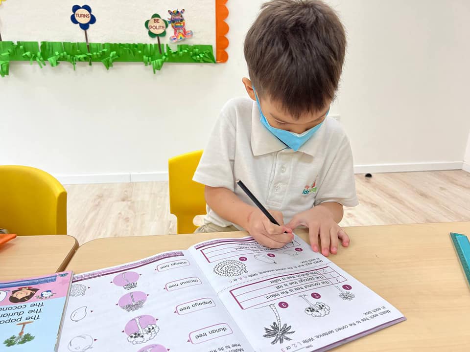 My Kiddyland Facebook ad: Academic curriculum is very important in My Kiddyland…