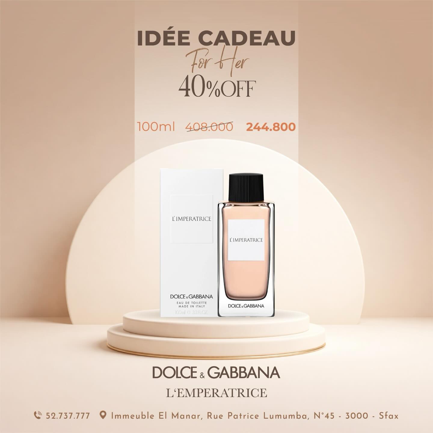 Parfumerie Masmoudi Facebook ad