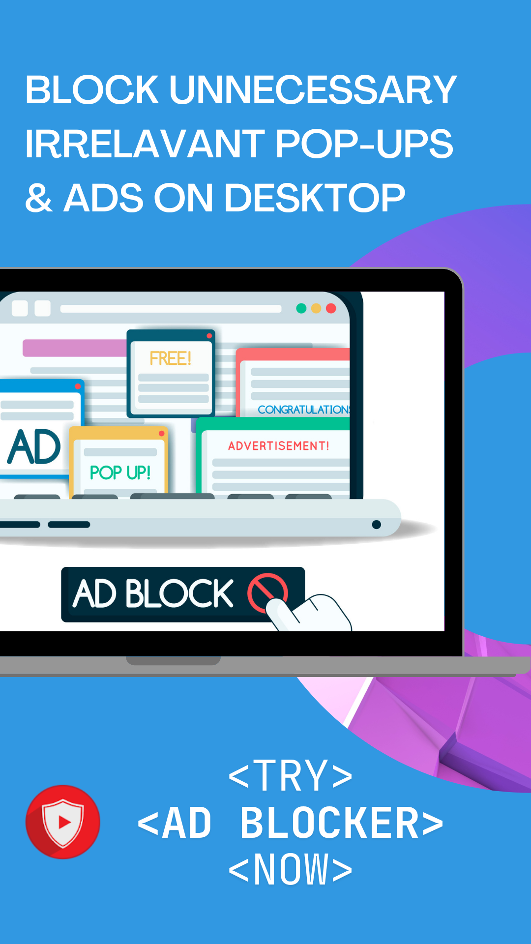 Adblocker Facebook ad from Oct 6, 2025
