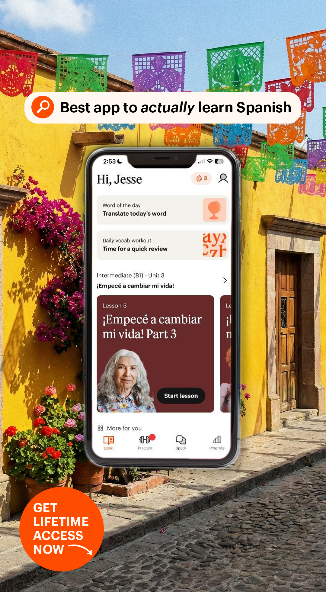 Blossom Facebook ad