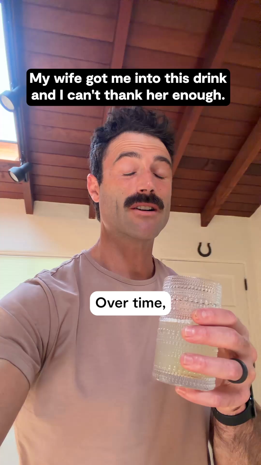 Aaron Schwartzman Facebook ad: Skip the Wine. Keep the Wind-Down.