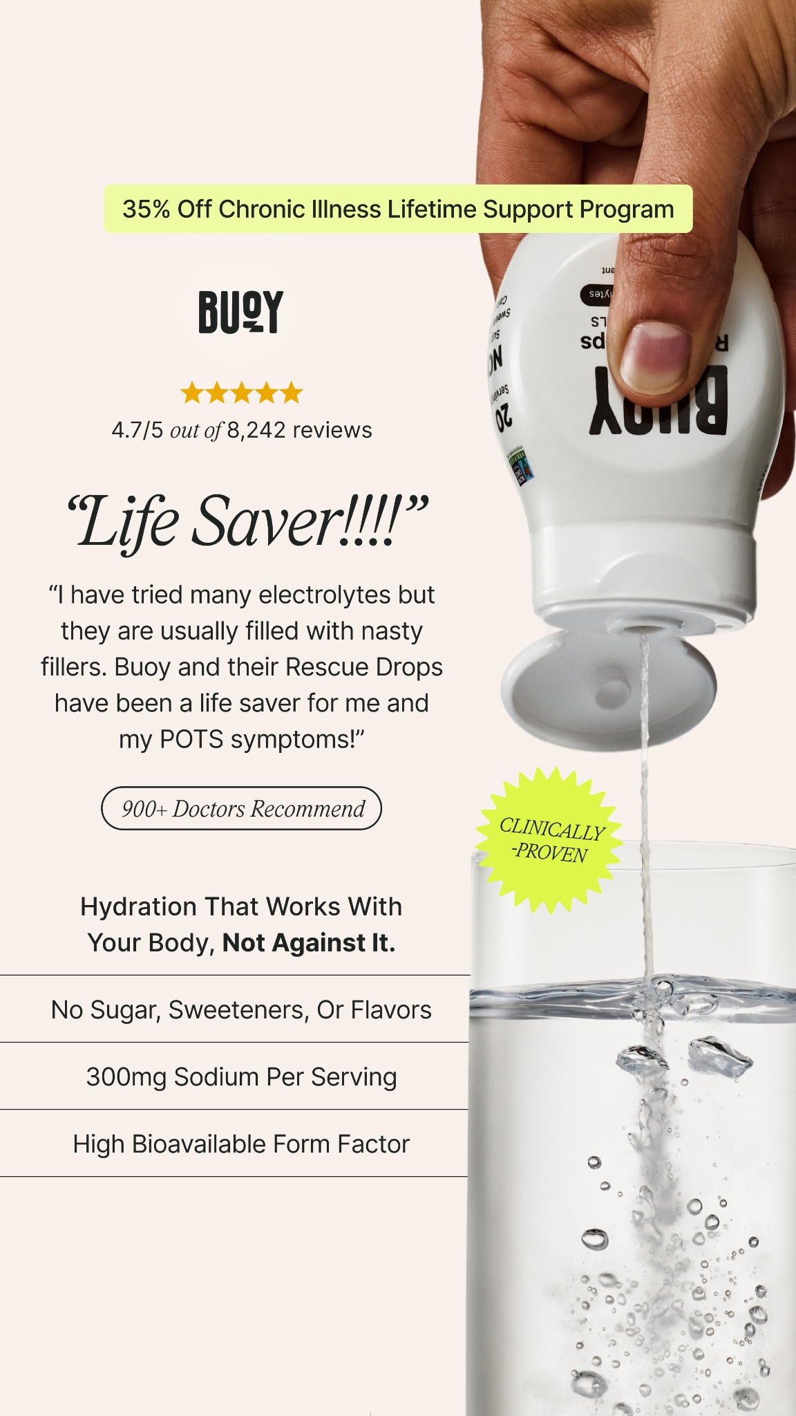 Buoy Facebook ad