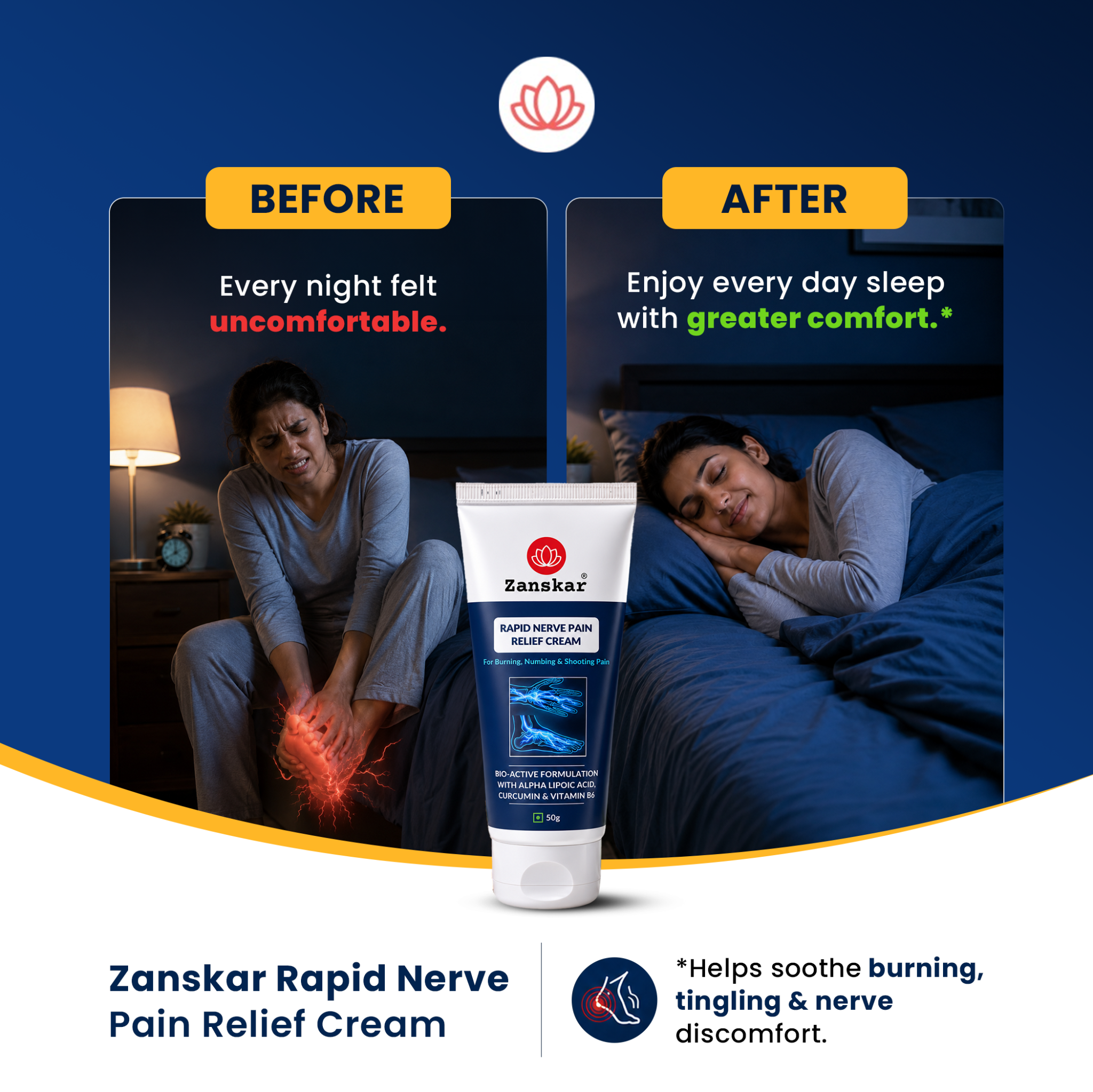 Zanskar: Muscle & Joint Relief Facebook ad