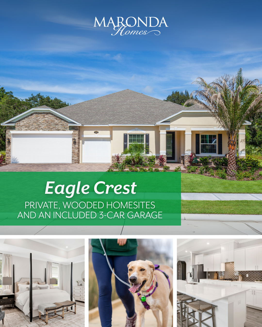 Maronda Homes Facebook ad: Eagle Crest | From the Mid $500s