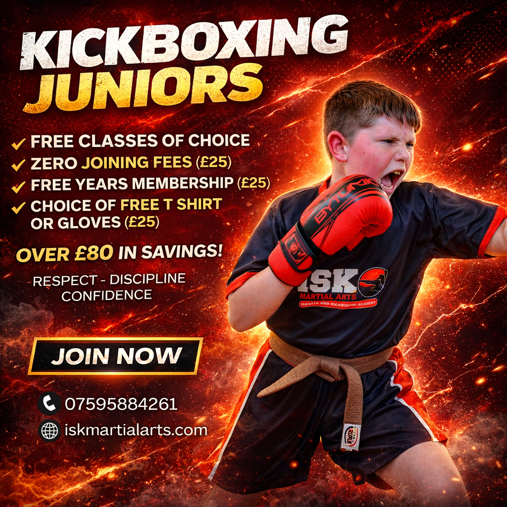 ISK Martial Arts - Cornwall Karate and Kickboxing Facebook ad