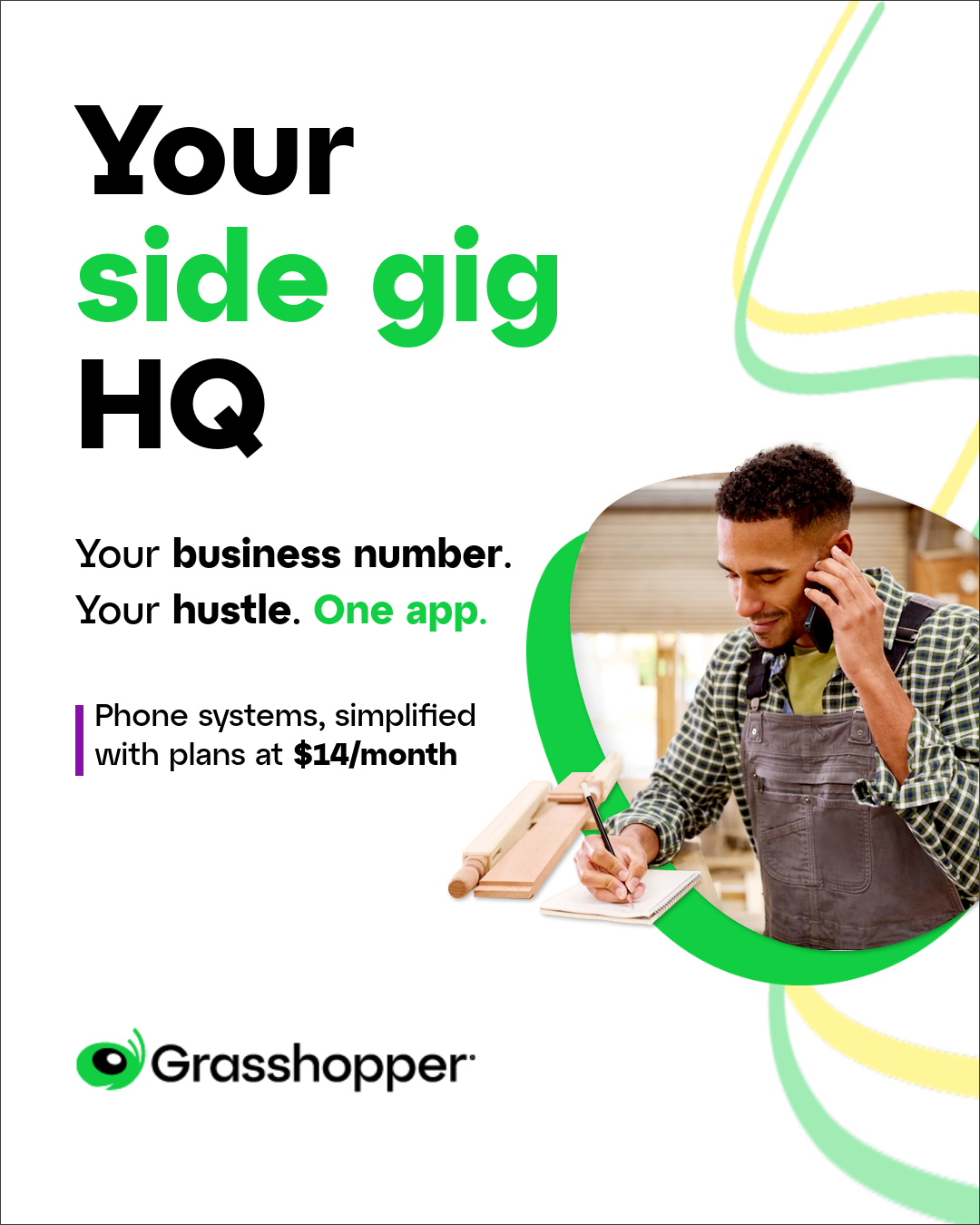 Grasshopper Facebook ad